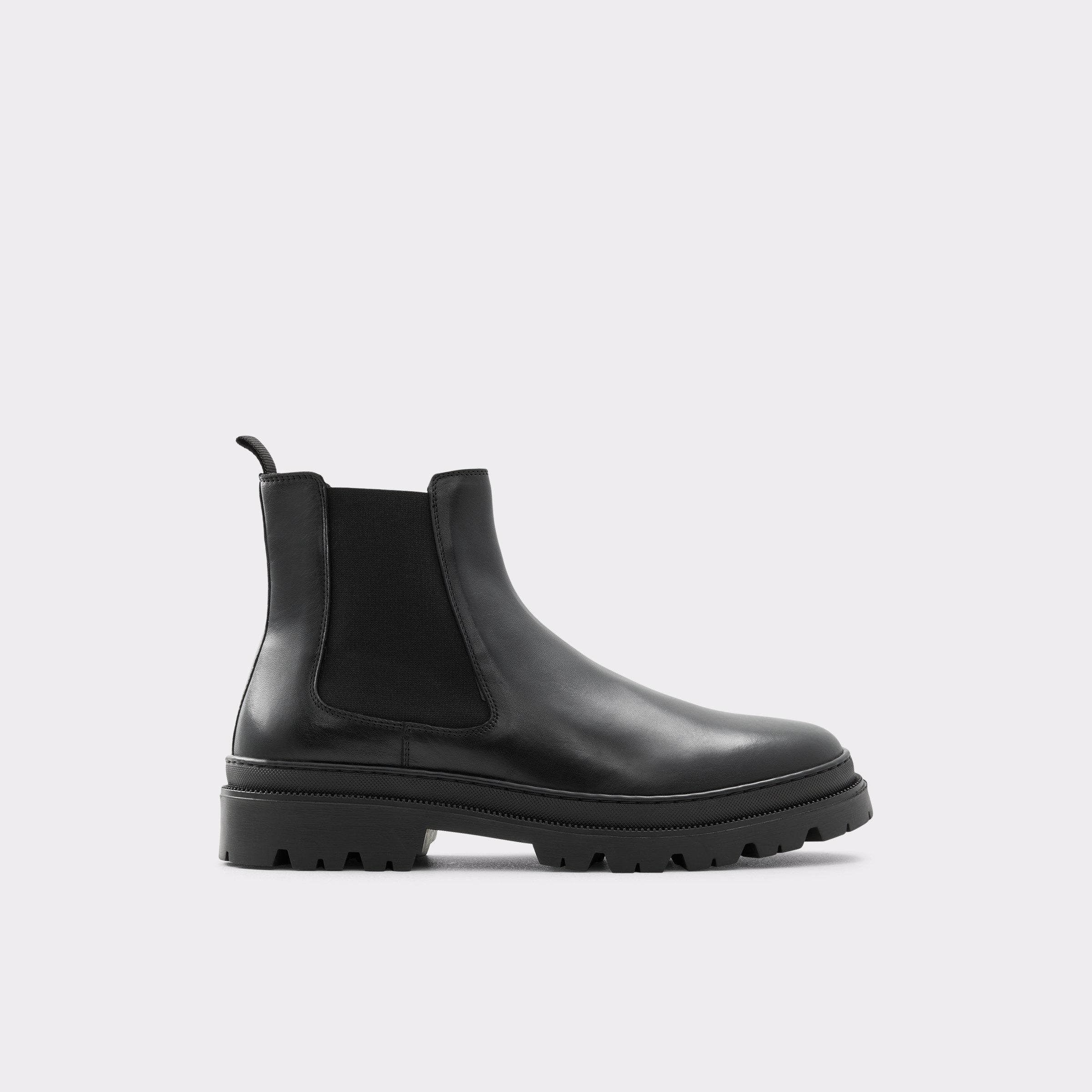 Alencia Black Leather Smooth Men's Chelsea boots | ALDO Canada