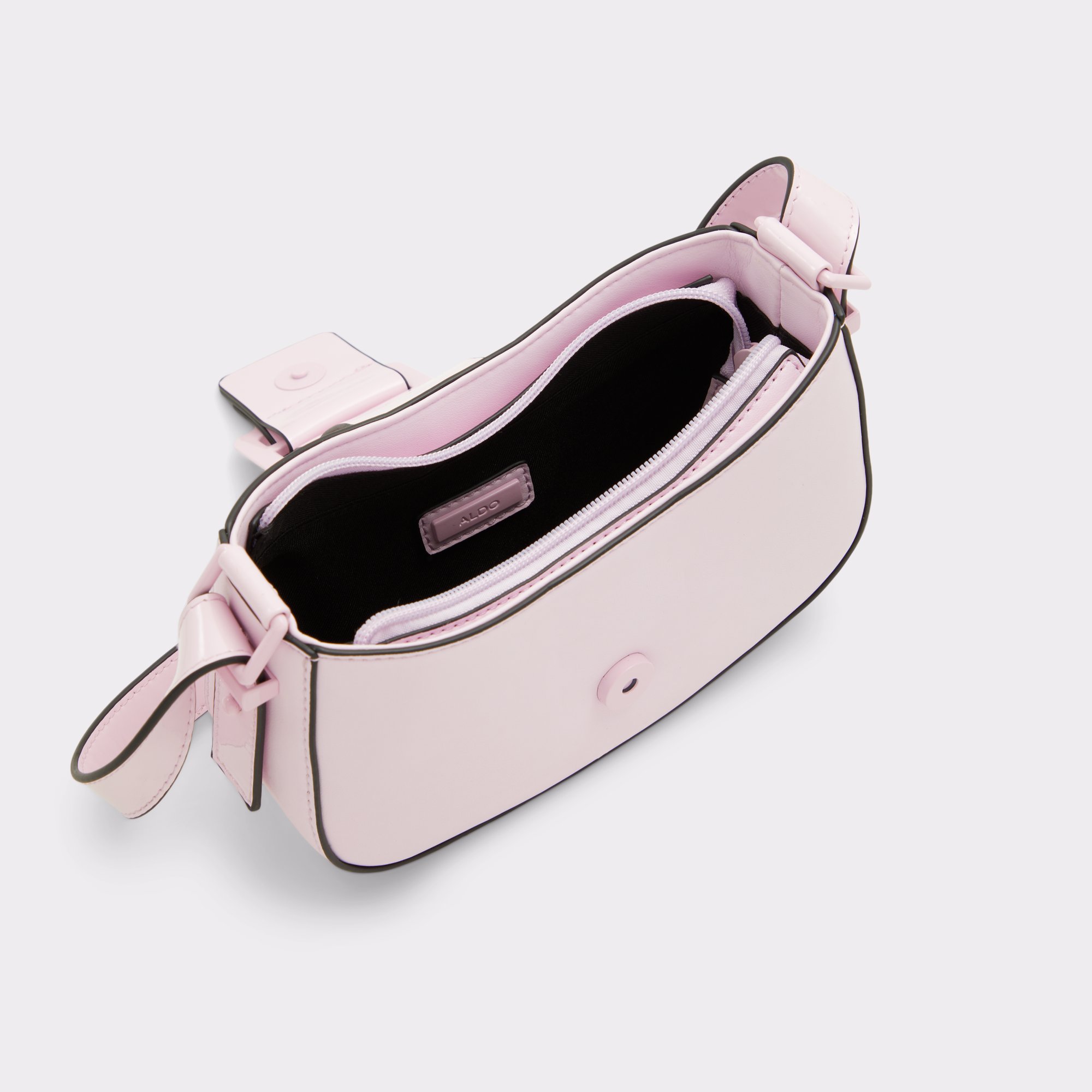 ALDO Alielx buckle detail shoulder bag in pink