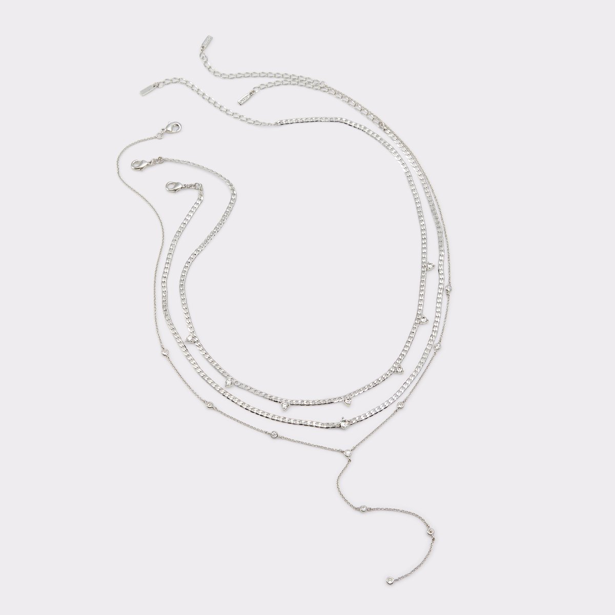 Allier Silver/Clear Multi Women's Necklaces | ALDO Canada