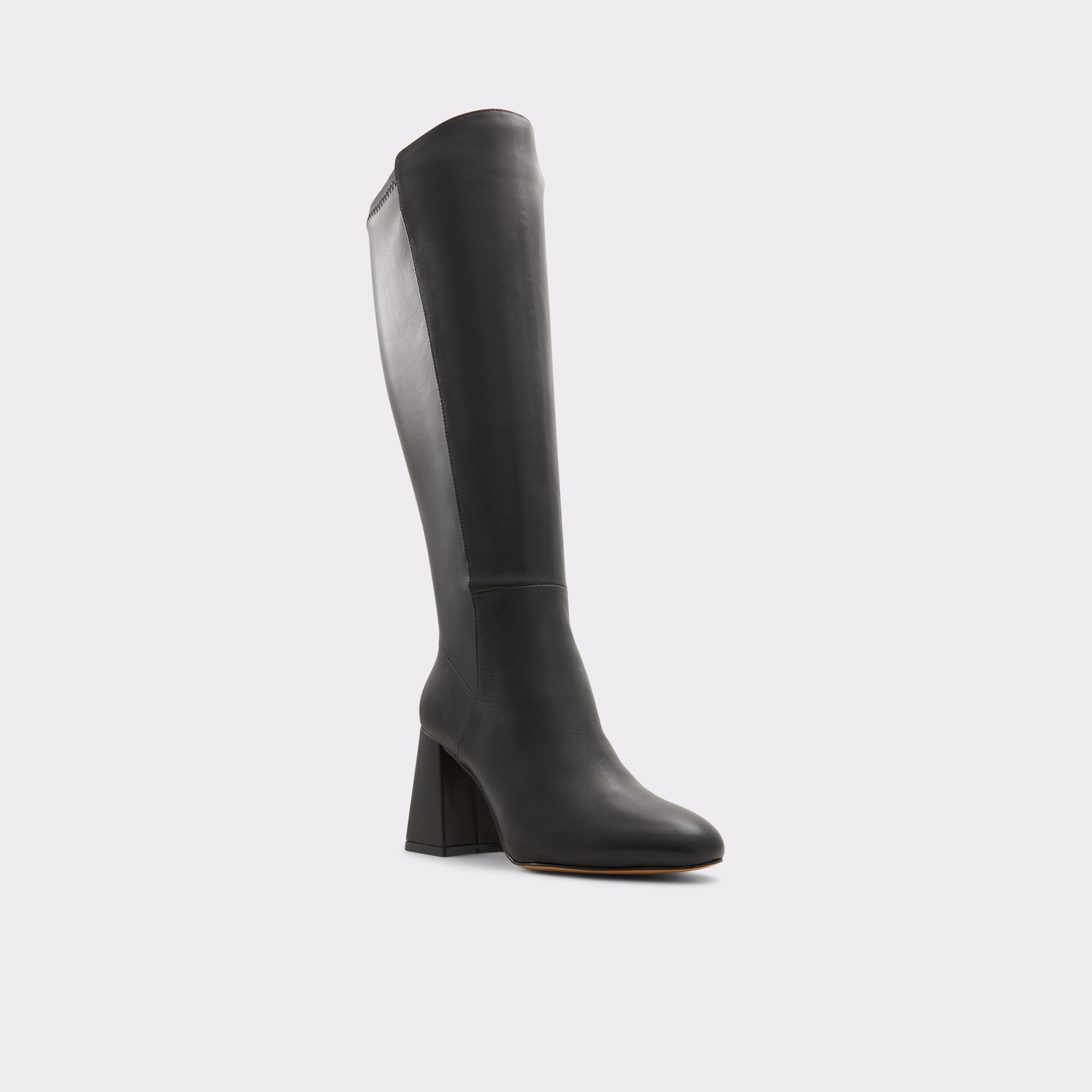 Alodenaryn Black Leather Smooth Women's Dress heeled boots | ALDO Canada