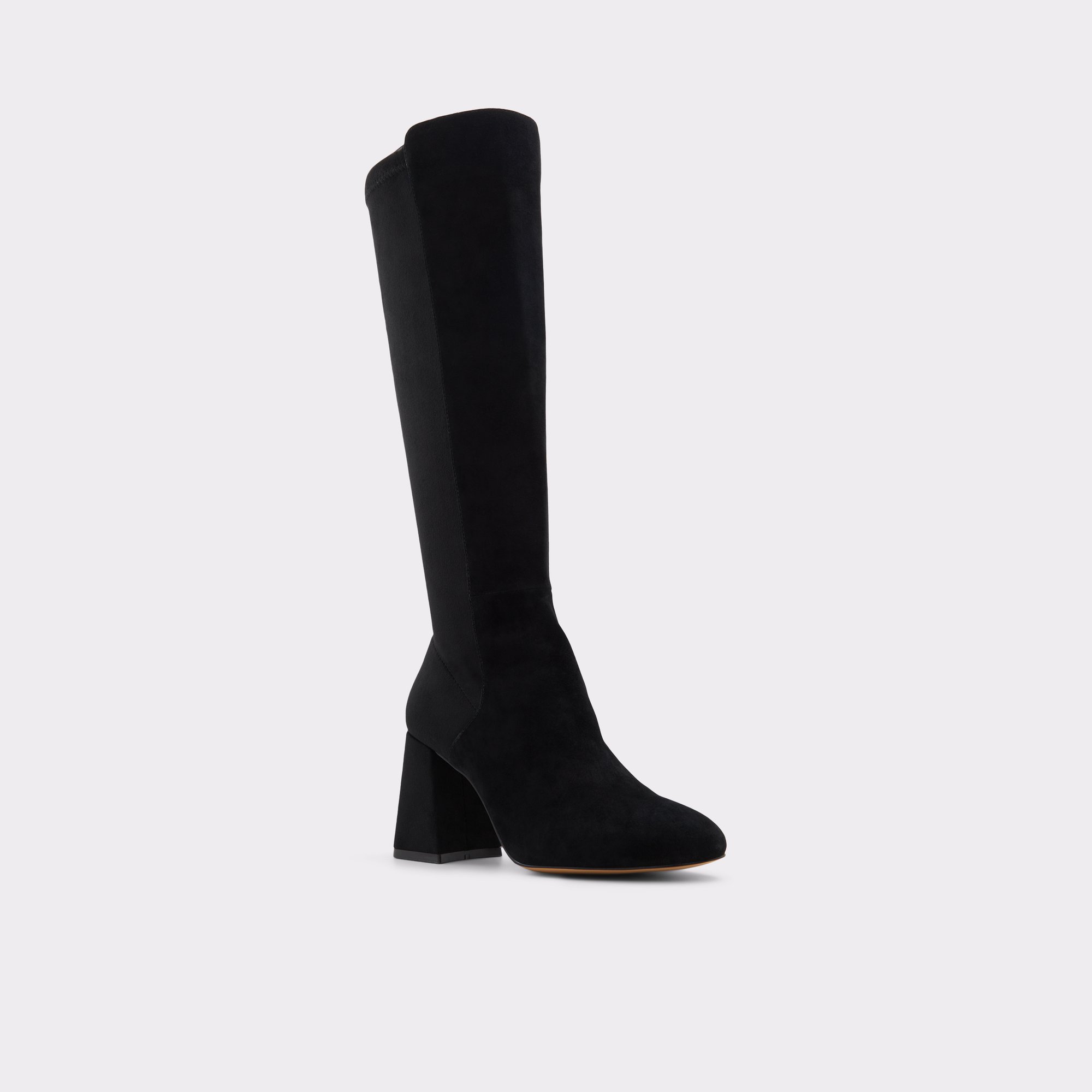 Alodenaryn Black Leather Suede Women's Dress boots | ALDO Canada