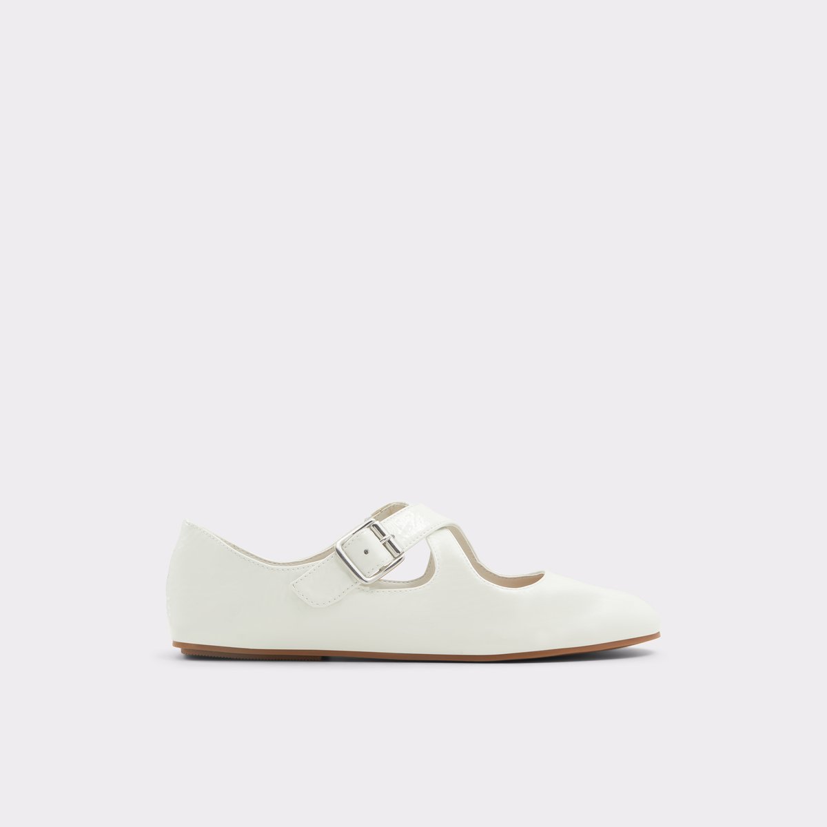 Amberia White/Bone Women's Ballet Flats | ALDO Canada