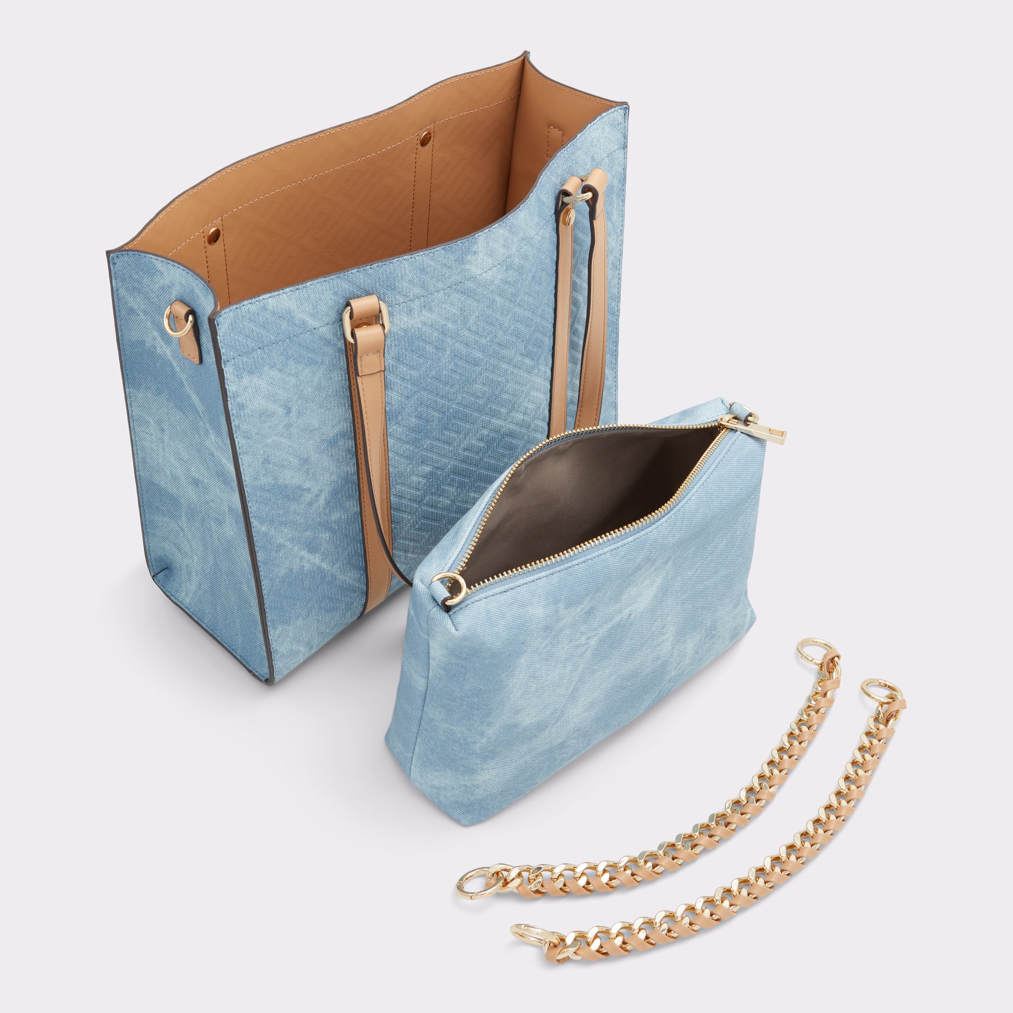 Amelix Medium Blue Women's Tote & Satchel bags | ALDO Canada