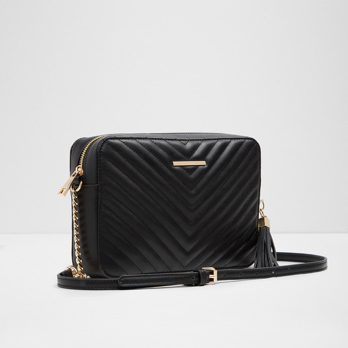 aldo black crossbody bag