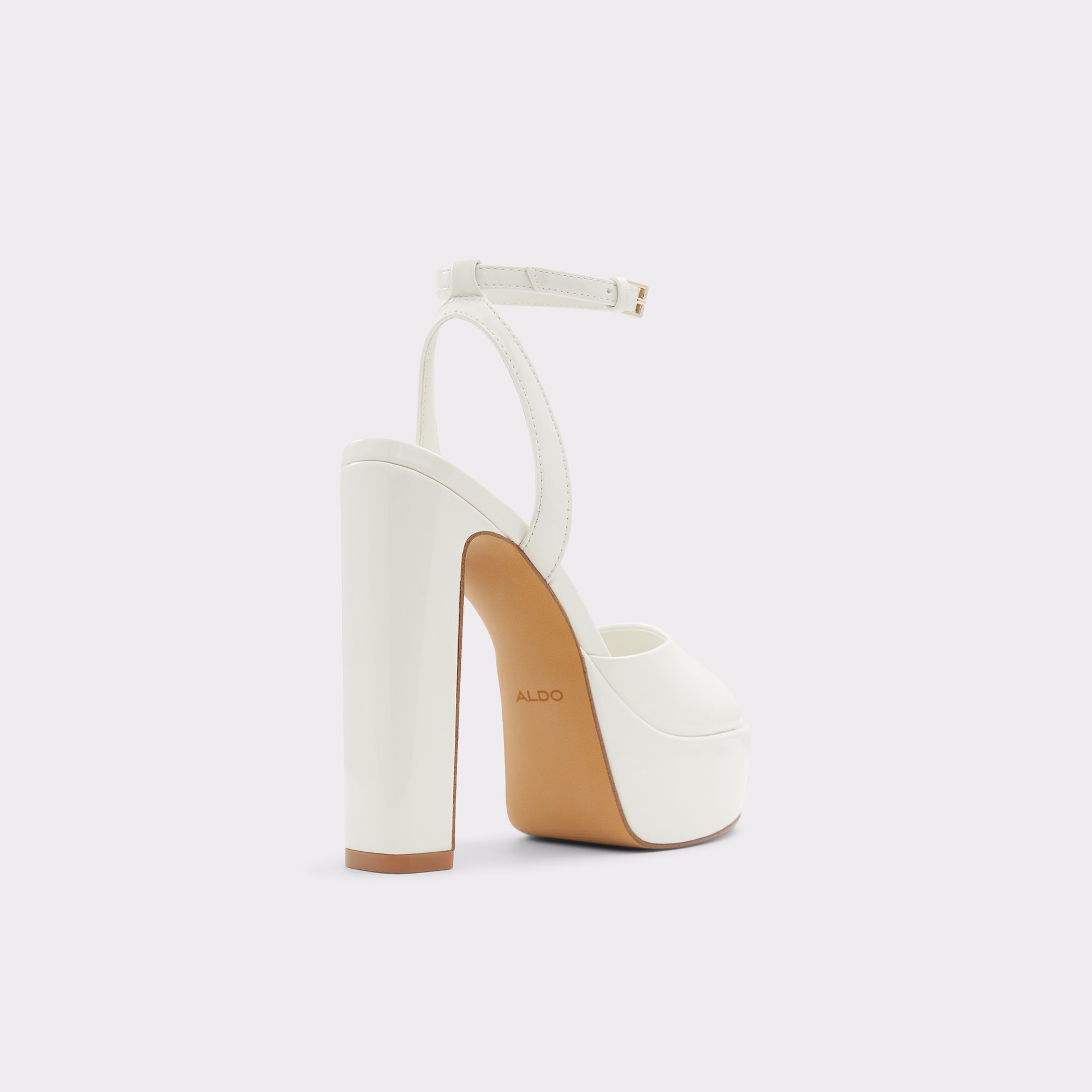 Aneissa White/Bone Women's Heeled sandals | ALDO Canada