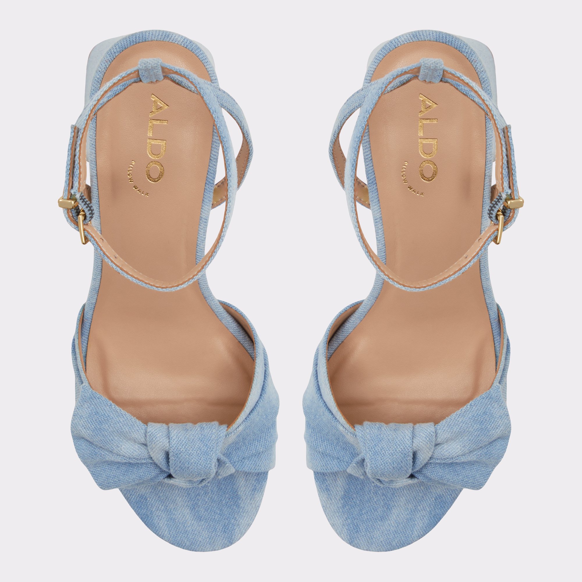 Angelbow Medium Blue Women's Strappy sandals | ALDO Canada