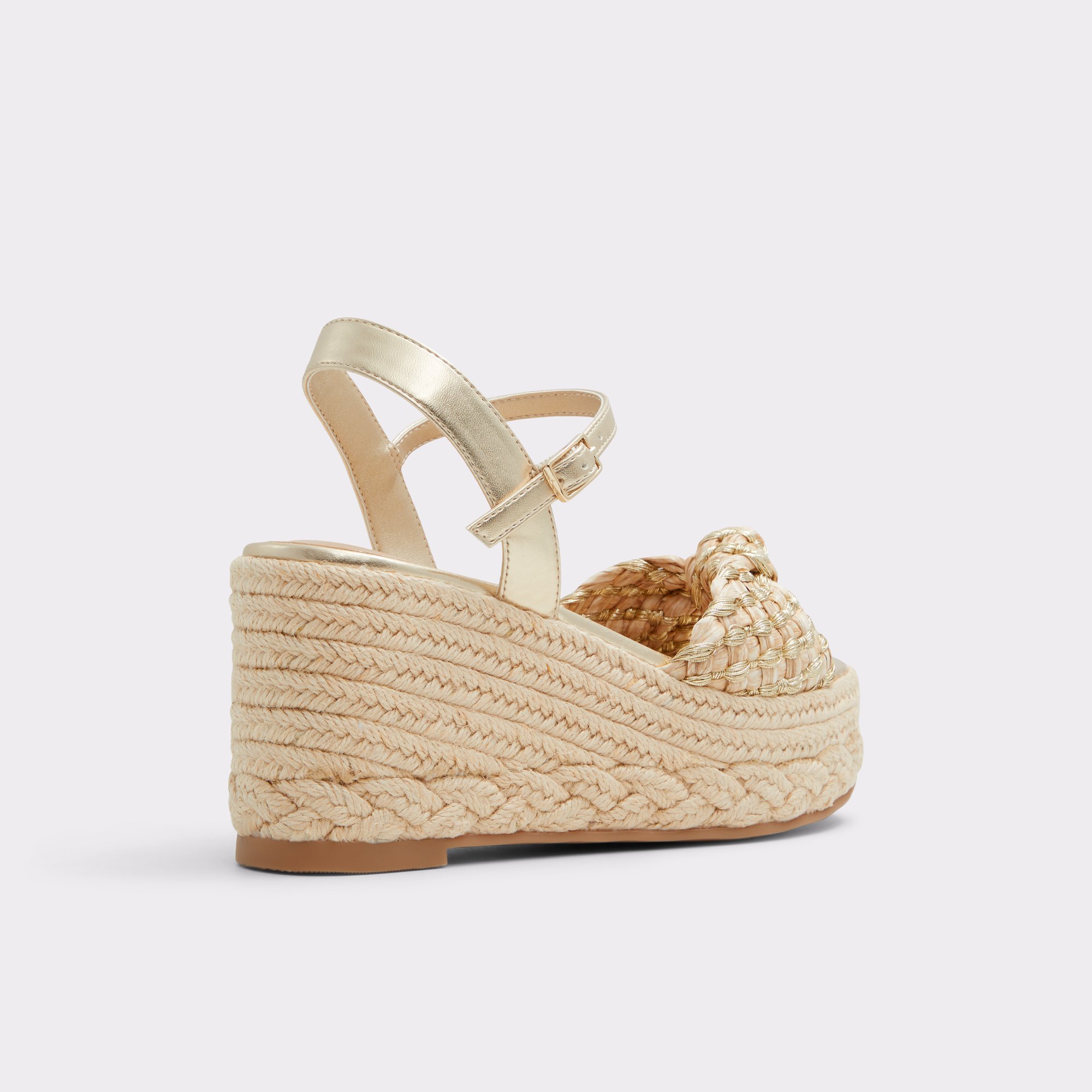 Annamarie Gold Women's Wedges | ALDO Canada