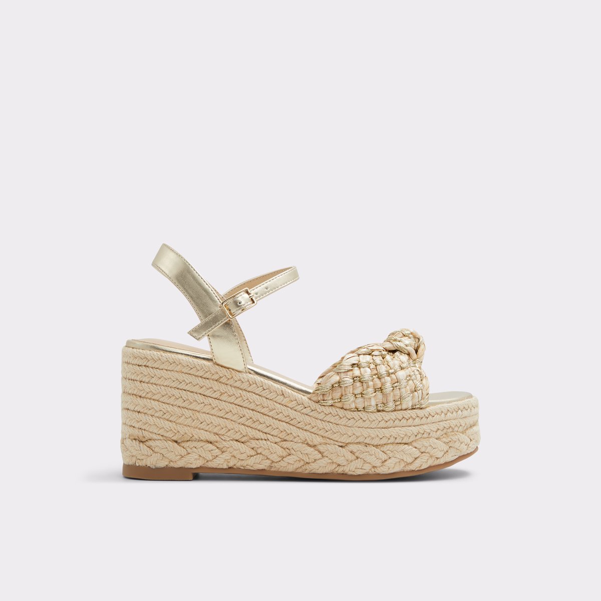 Annamarie Gold Women's Wedges | ALDO Canada