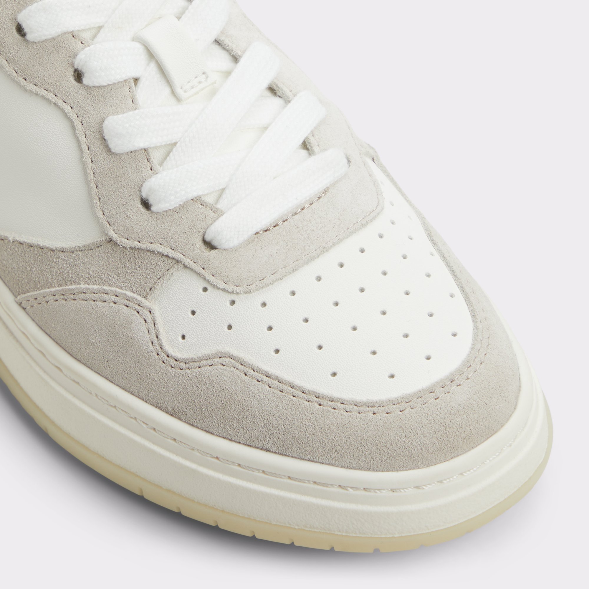 Anndale Blanc/Gris Femmes Sneakers bas | ALDO Canada