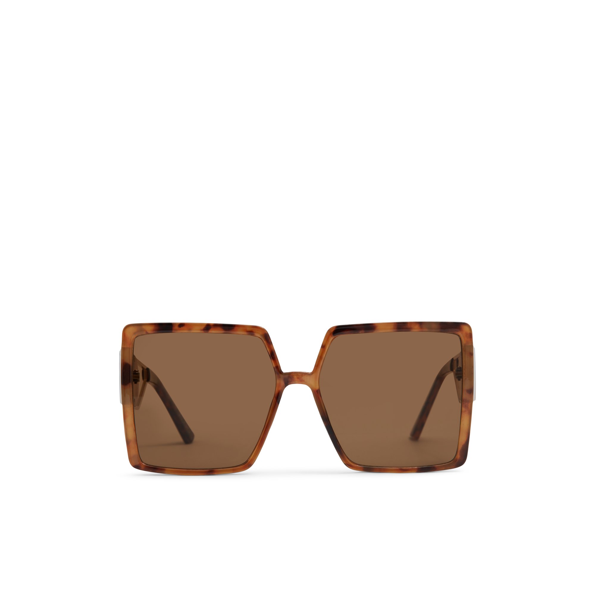 Image of ALDO Annerelia - Women's Square Sunglasse - Brown