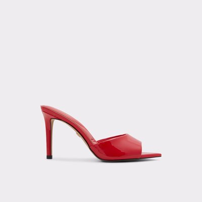 Red mules womens on sale