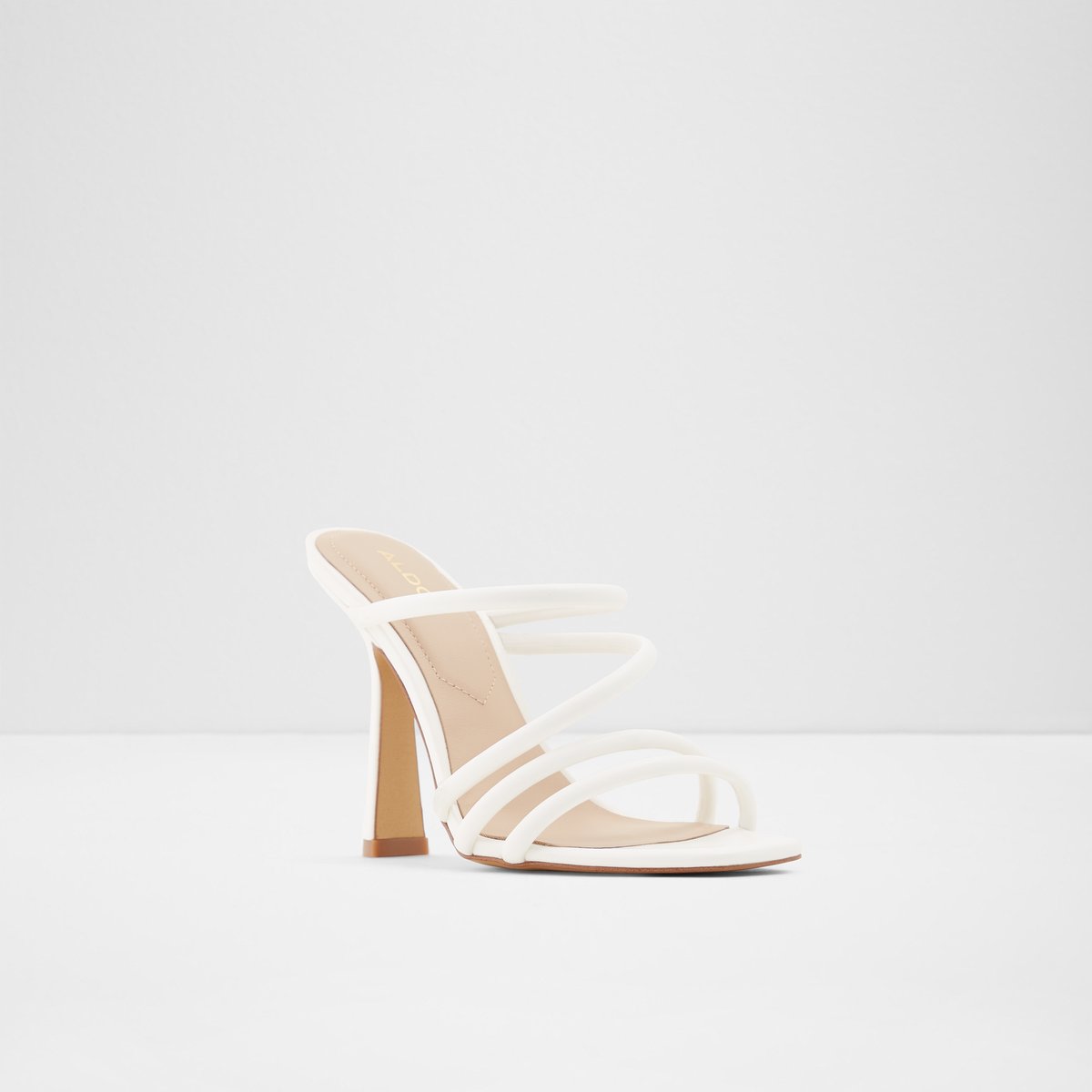 aldo white heel