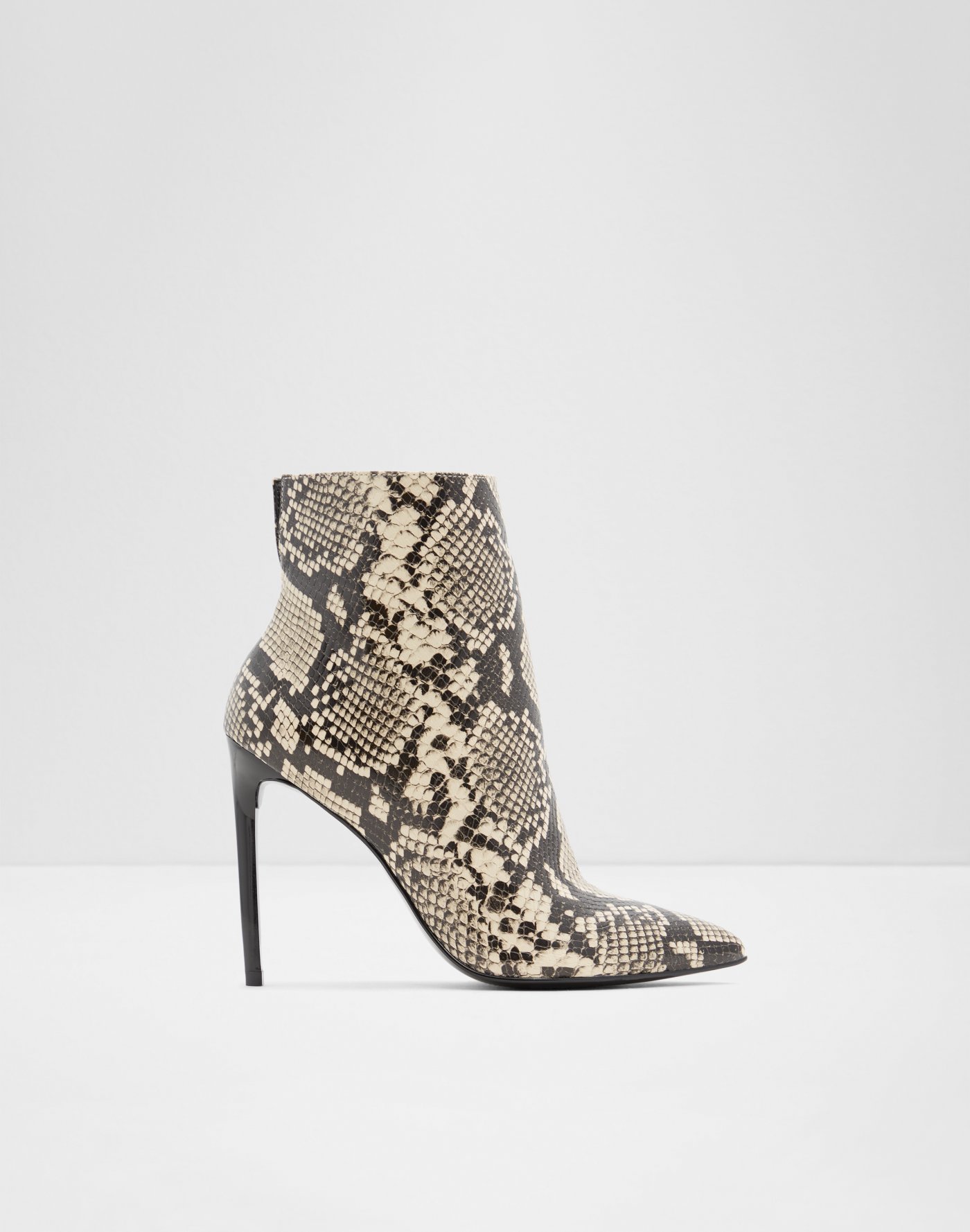 aldo snakeskin booties