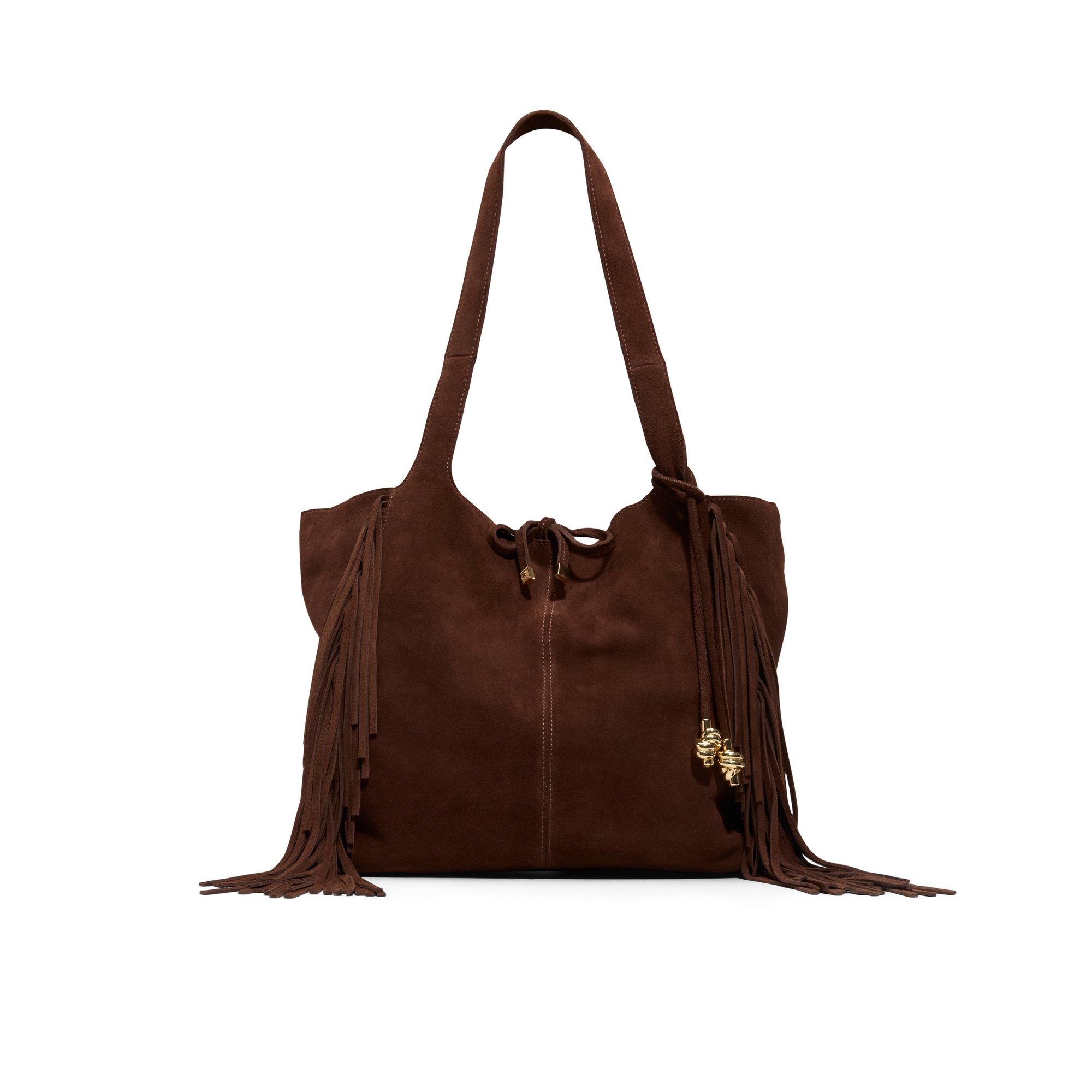 Aldo Arrow Mini Hobo Bag In Brown