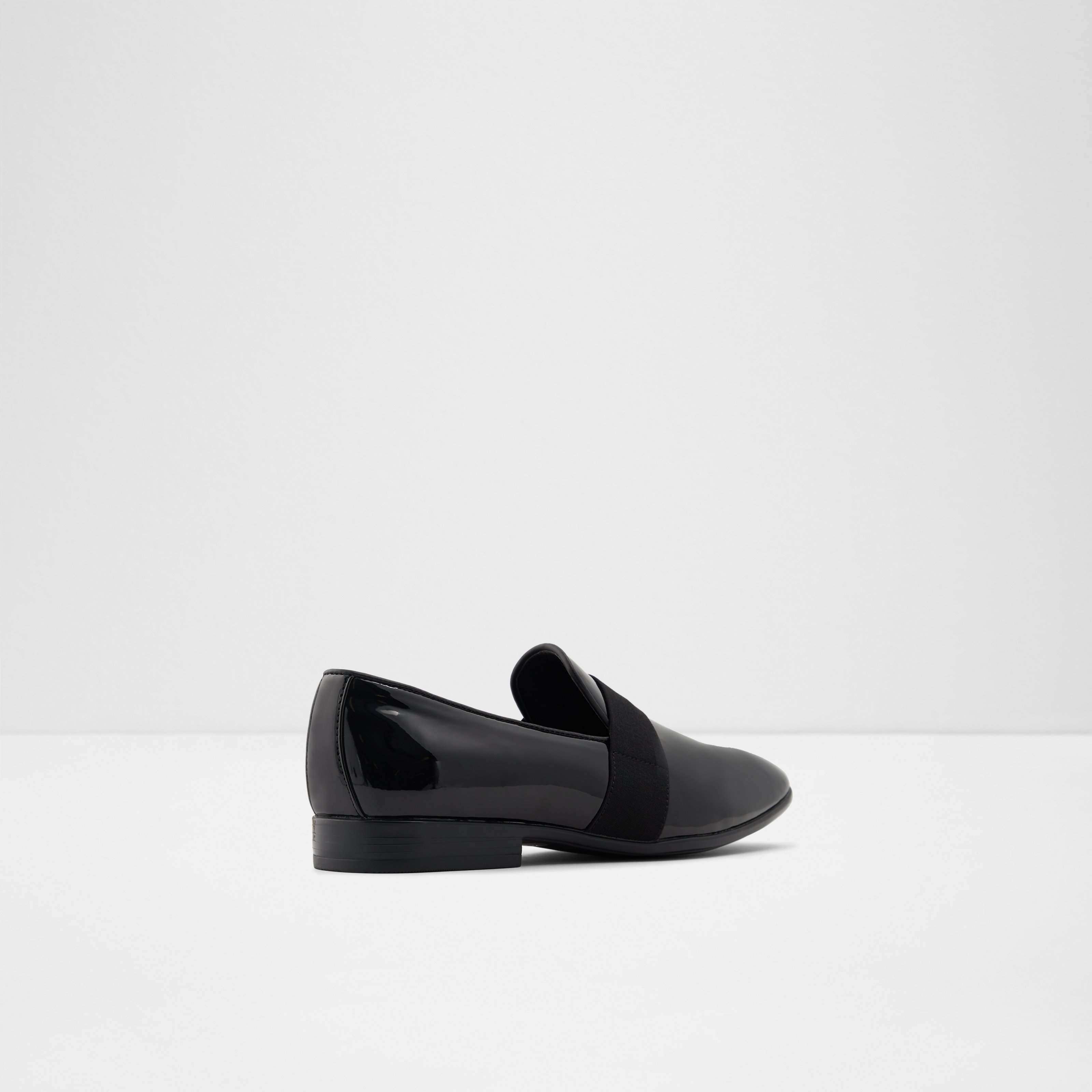 Asaria Black Synthetic Patent Men's Loafers & Slip-Ons | ALDO US