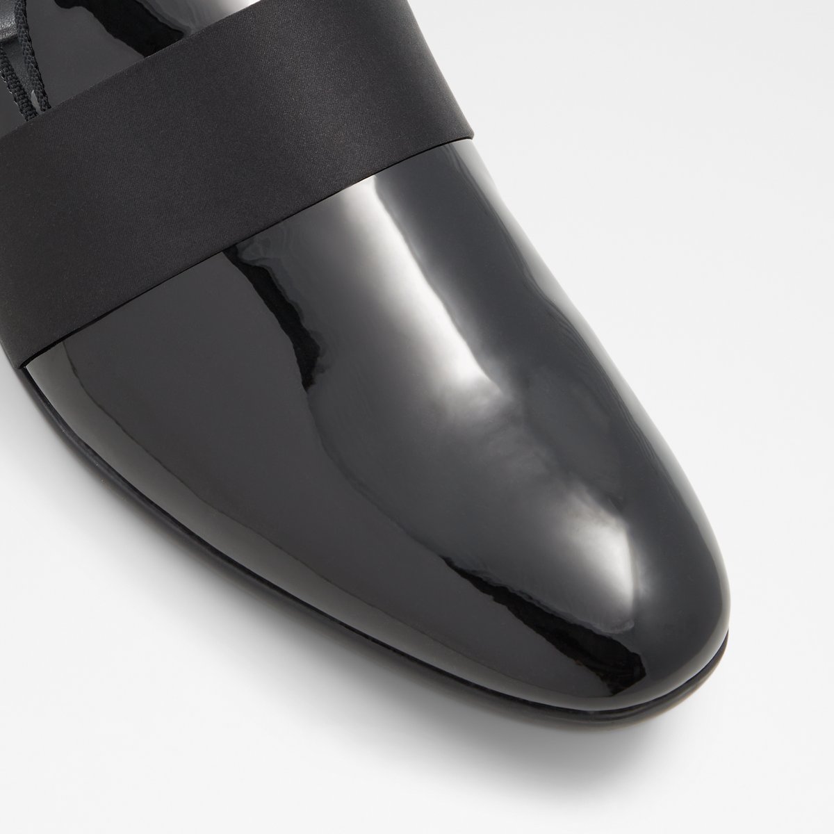 Asaria Black Synthetic Patent Men's Loafers & Slip-Ons | ALDO Canada
