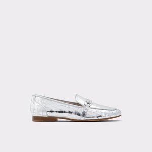 aldo silver loafers