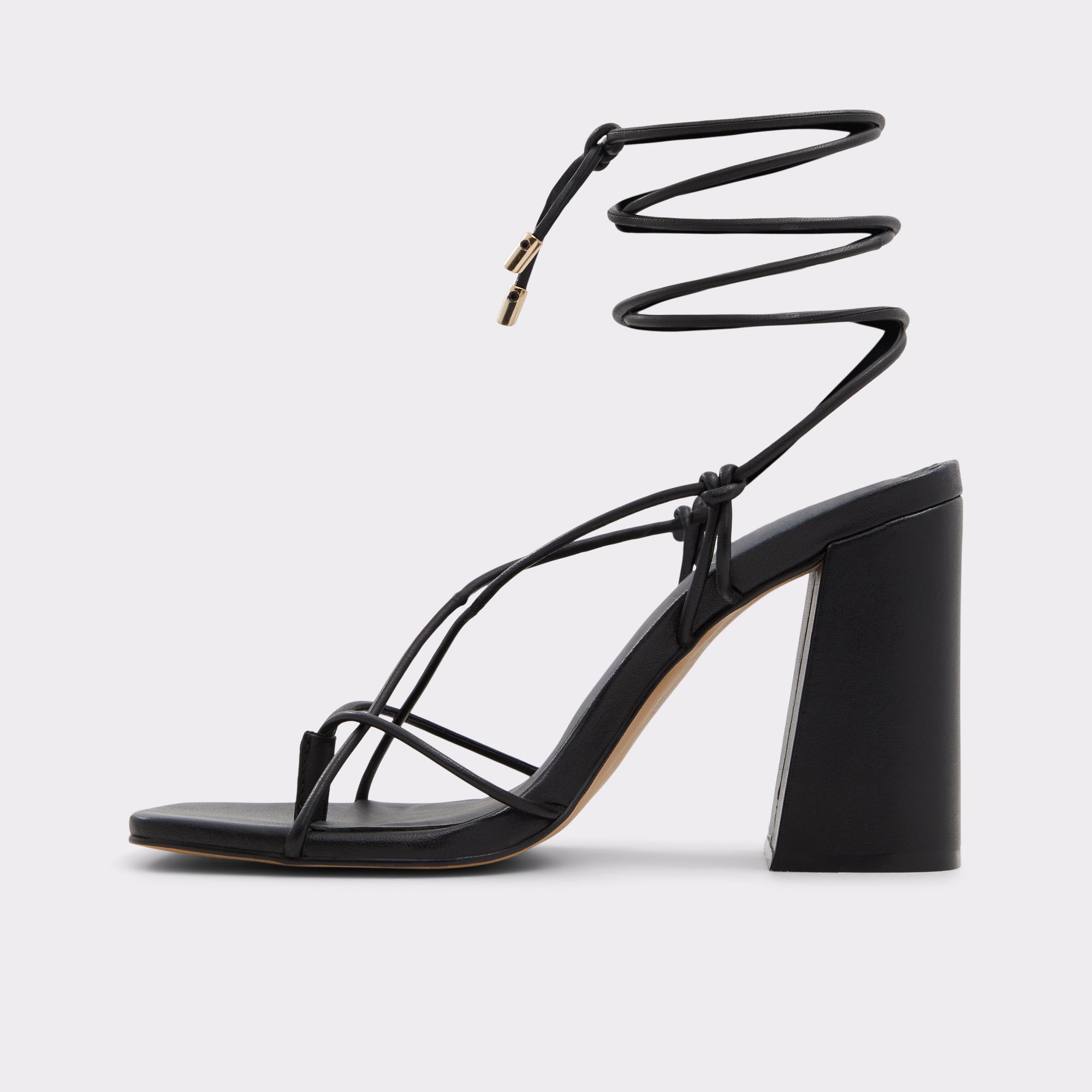 Athalia Black Women's Strappy sandals | ALDO Canada