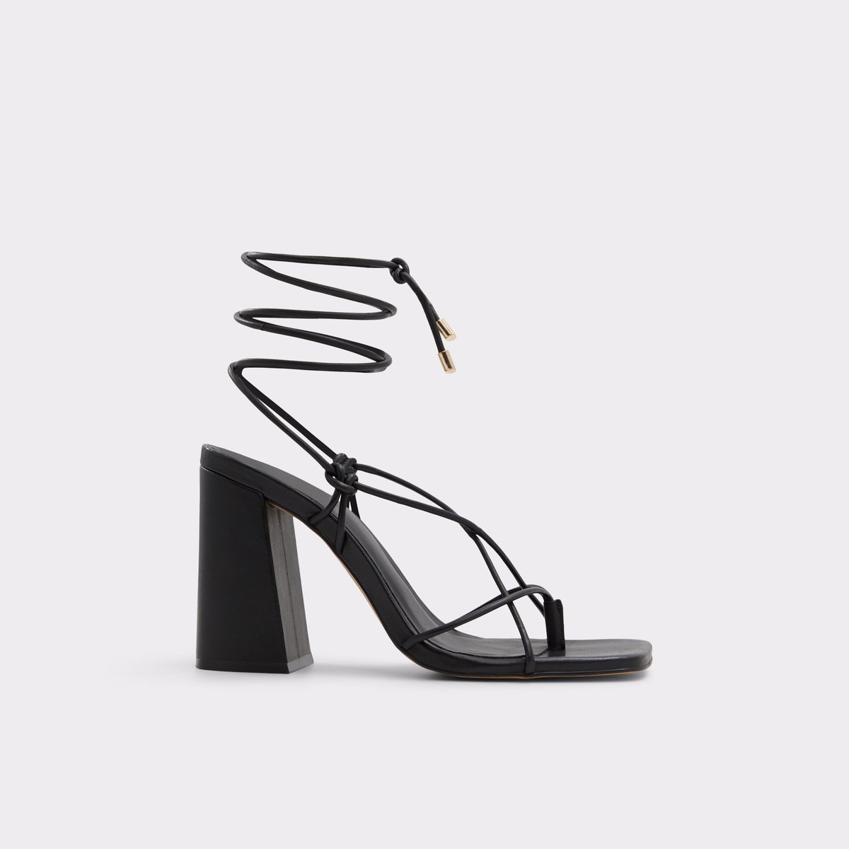 Athalia Black Women's Strappy sandals | ALDO Canada