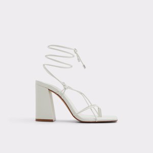 알도 ALDO Athalia White/Bone Womens Strappy sandals