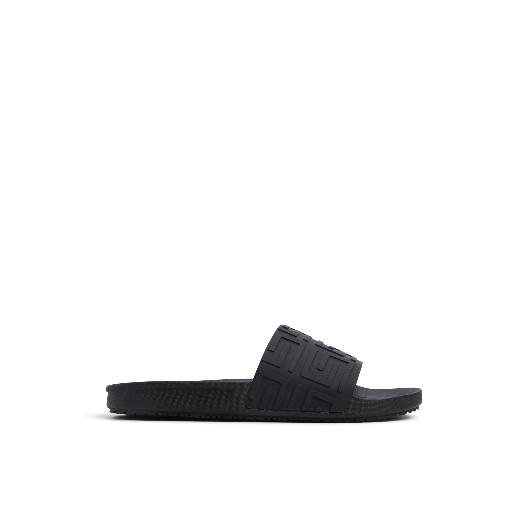 ALDO Atrani - Men's Slide Sandals - Black, Size 8