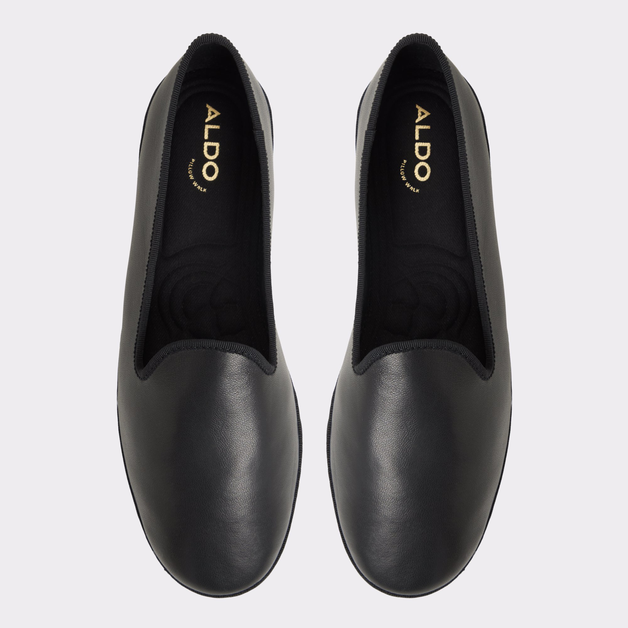 Aurabelle Black Leather Smooth Women's Loafers & Oxfords | ALDO Canada