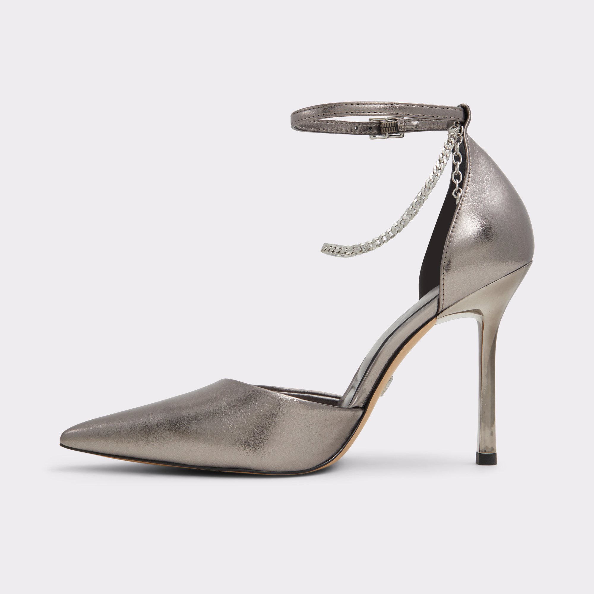 Aurelina Grey Women's Strappy Heels | ALDO Canada