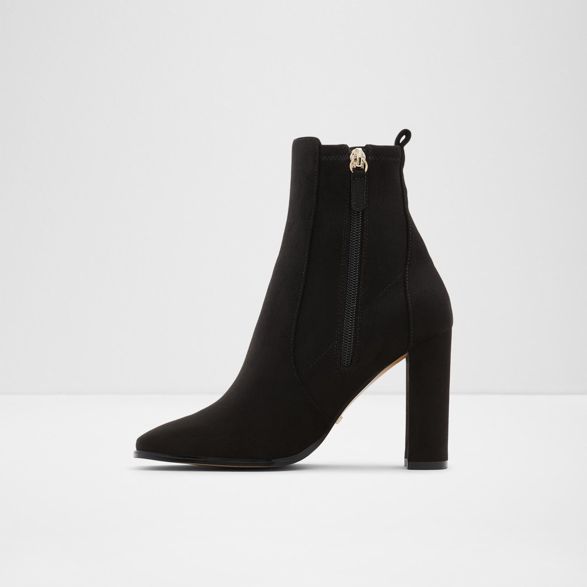 Aurla Black Textile Women's Ankle boots | ALDO US