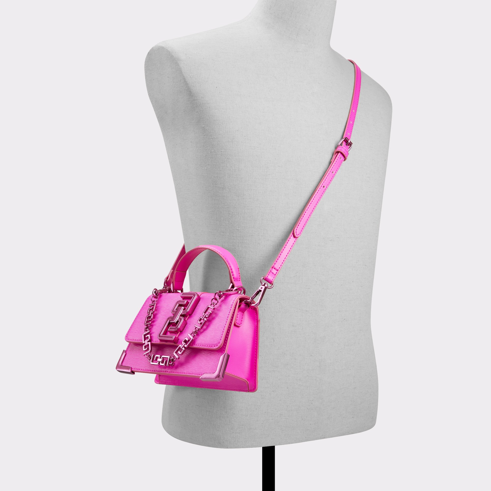 Dandy bag in fuchsia taurillon - The Dandy bags - Aubercy