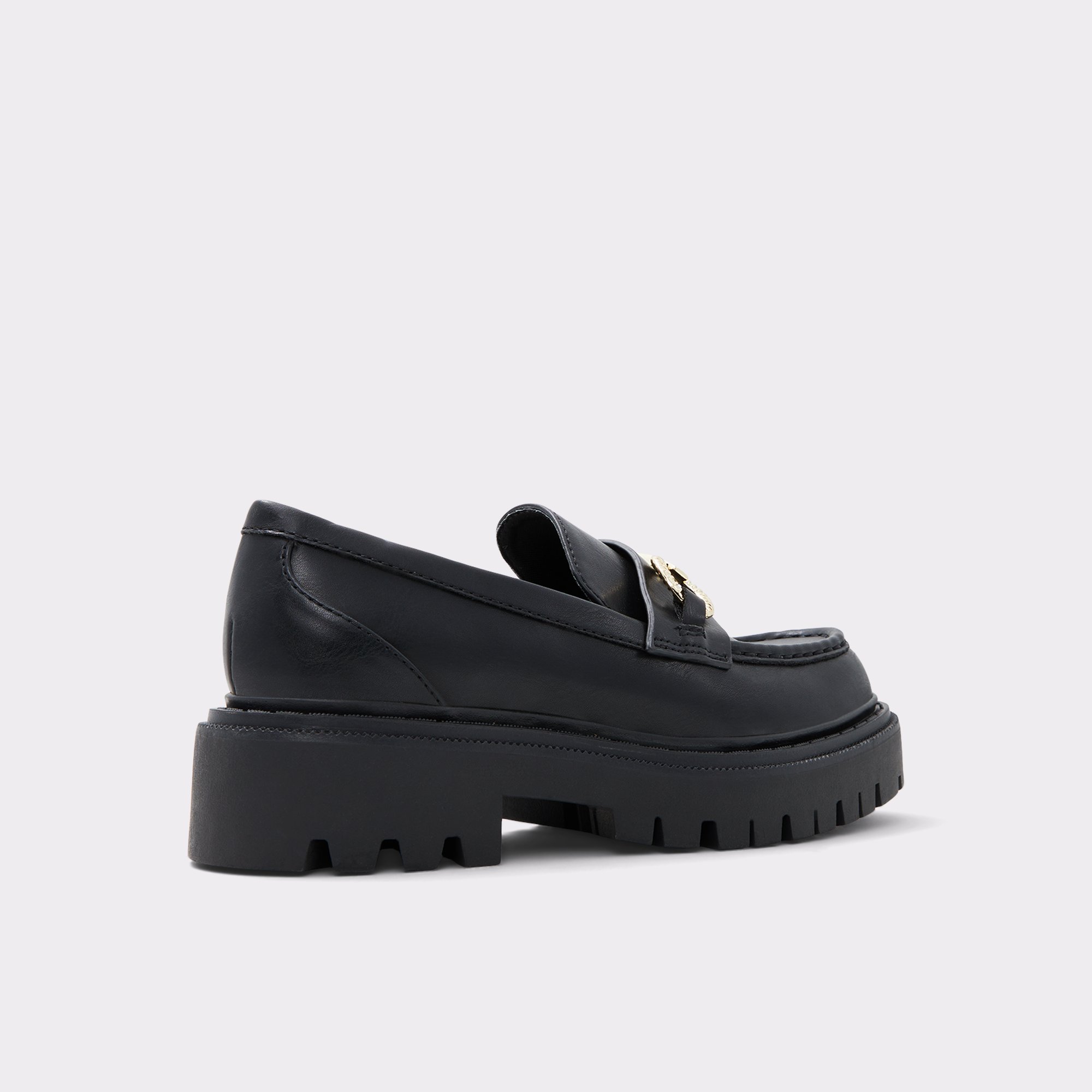 Baberiel Black Synthetic Smooth Women's Loafers & Oxfords | ALDO Canada