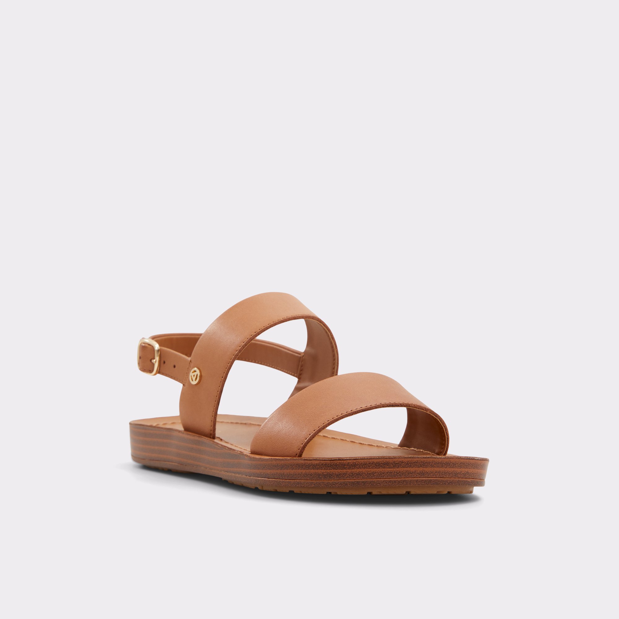 Bamaever Dark Beige Women's Flat Sandals | ALDO US