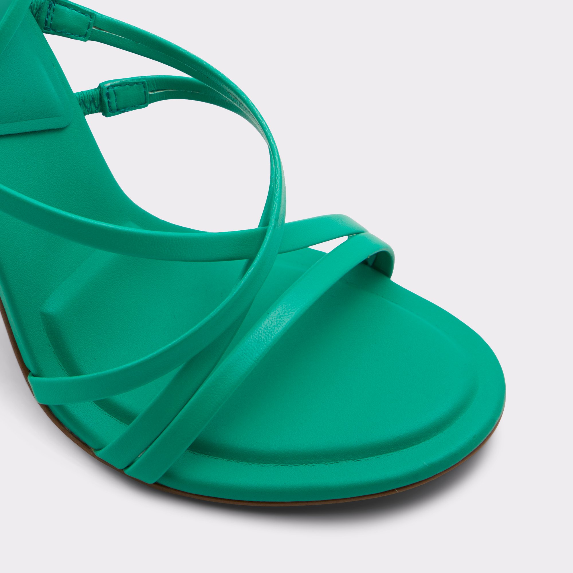 Bamba Dark Green Women's Strappy sandals | ALDO Canada