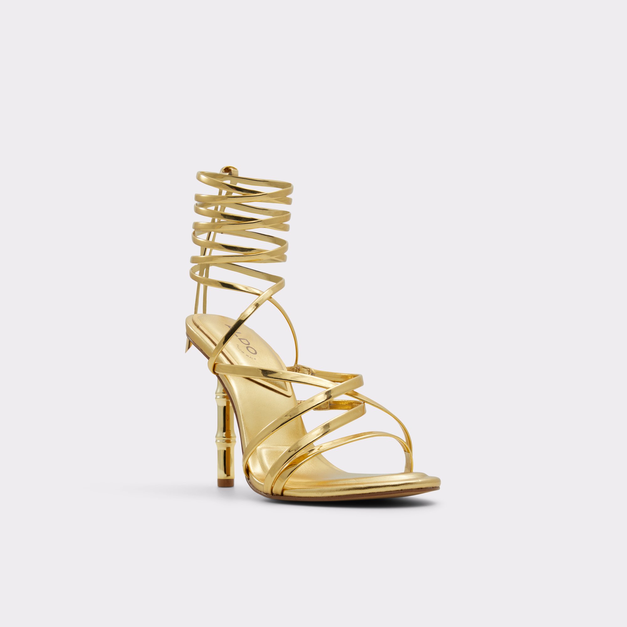 Bamba Gold Women's Strappy sandals | ALDO US