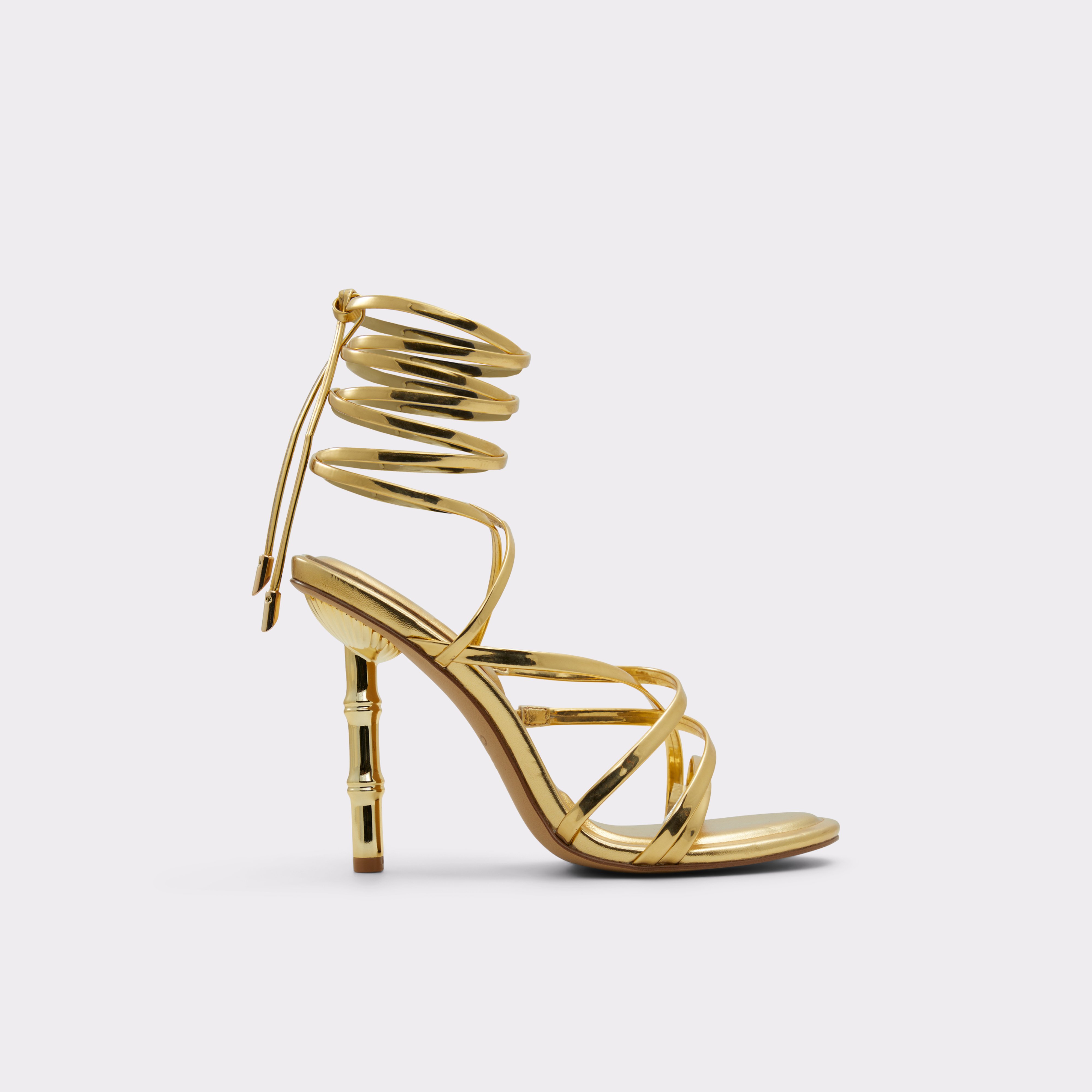 Bamba Gold Women's Strappy sandals | ALDO US