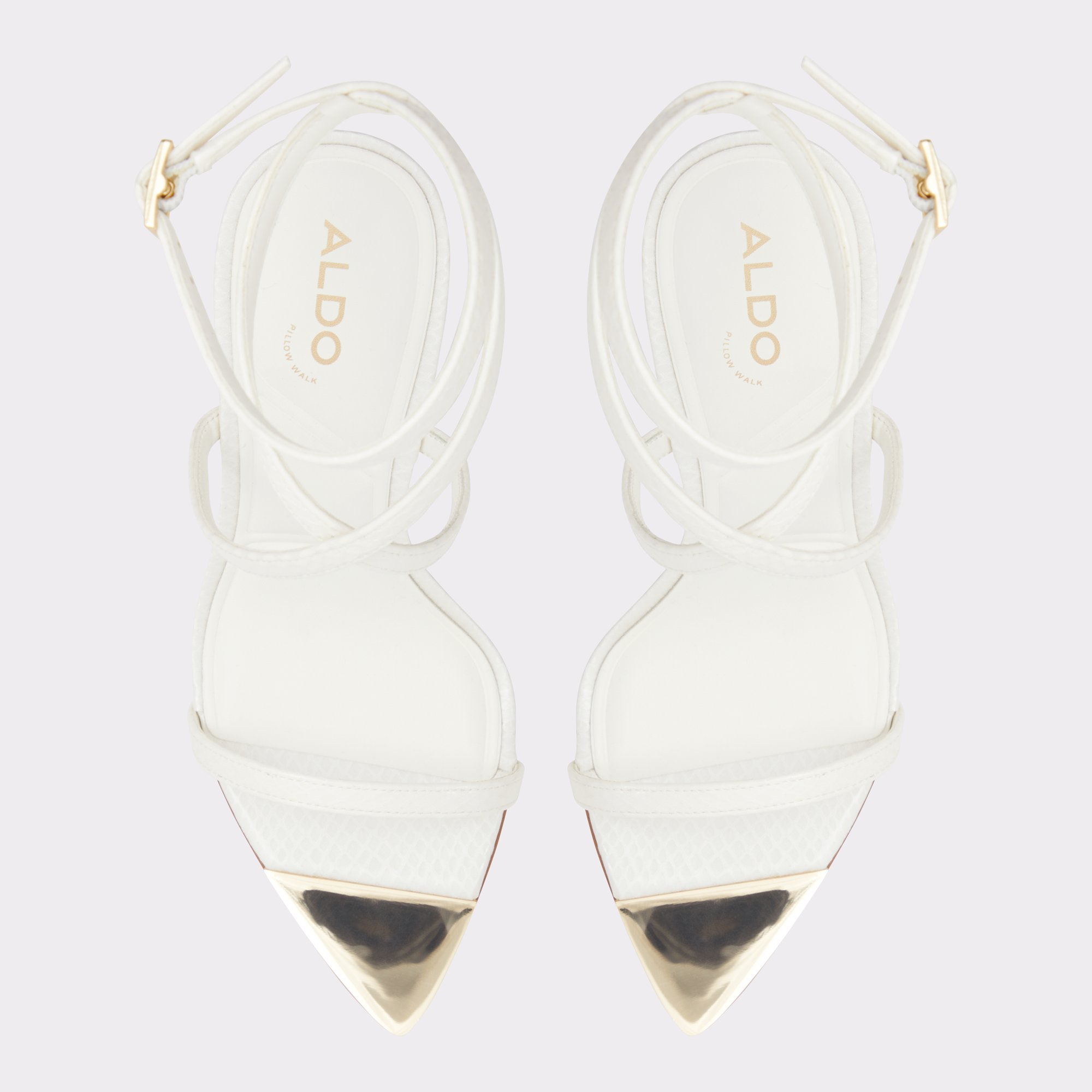 Bamby White Women's Heeled sandals | ALDO Canada