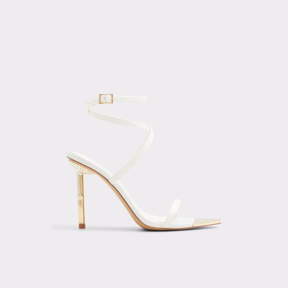 Bamby White Women's Heeled sandals | ALDO Canada