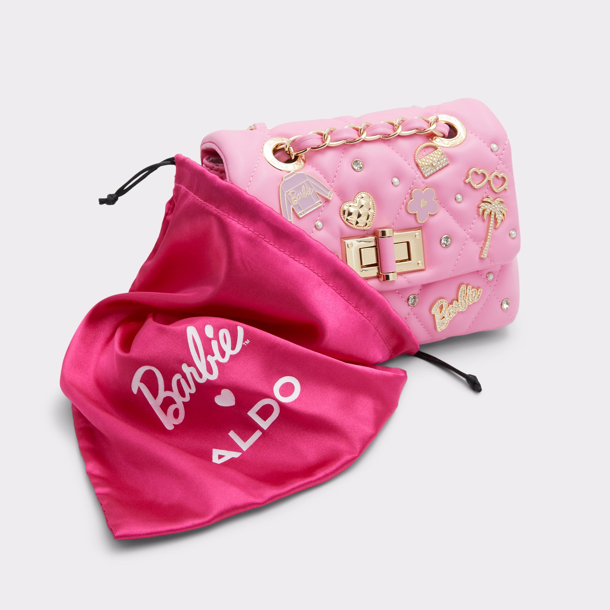 ALDO Barbie™ x ALDO Barbie Signature Clear Shoulder Bag