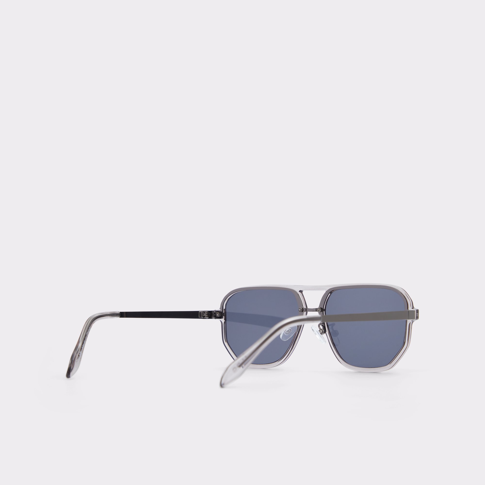 Grey aviator sunglasses on sale