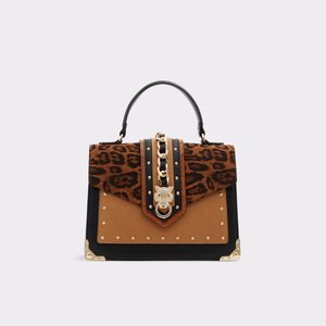 Dolce & Gabbana multi Leopard Print Top-Handle Bag