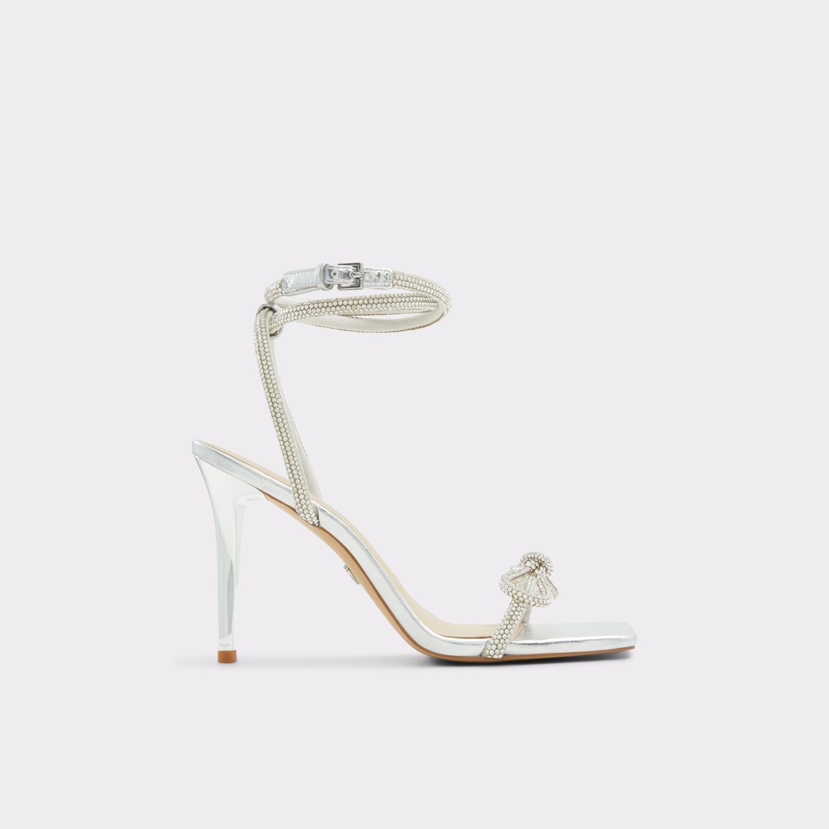 Barrona Silver Women's Heeled sandals | ALDO Canada