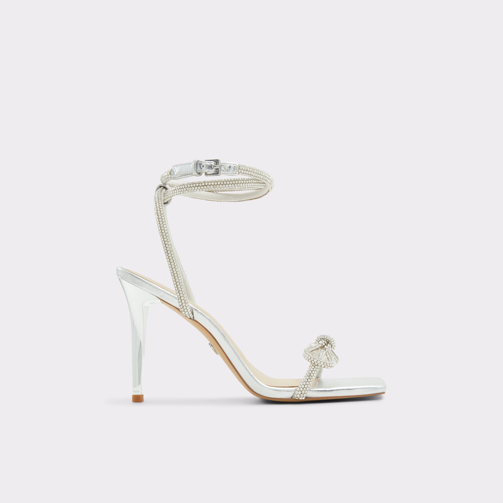 Barrona Silver Women's Heeled sandals | ALDO US