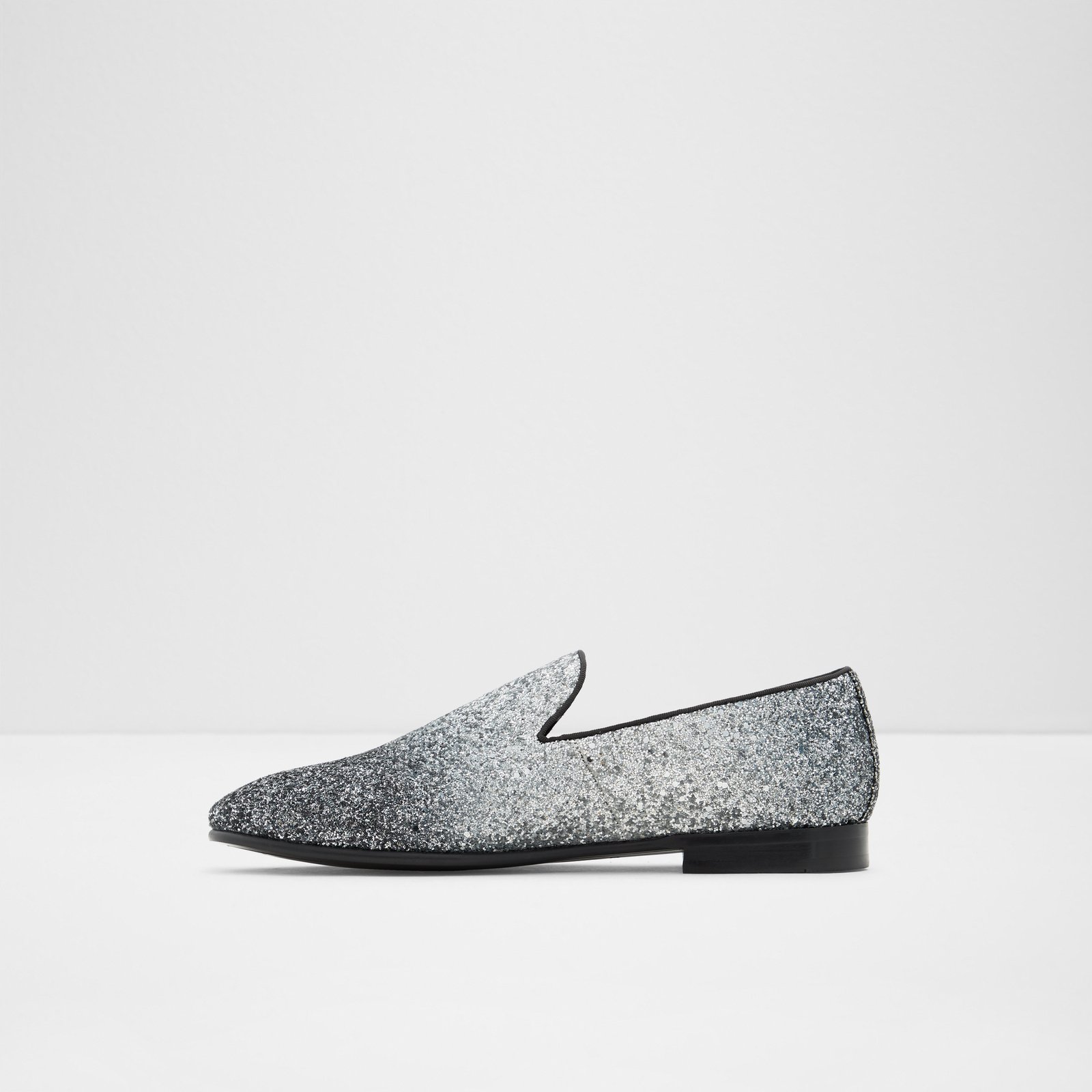 aldo silver loafers