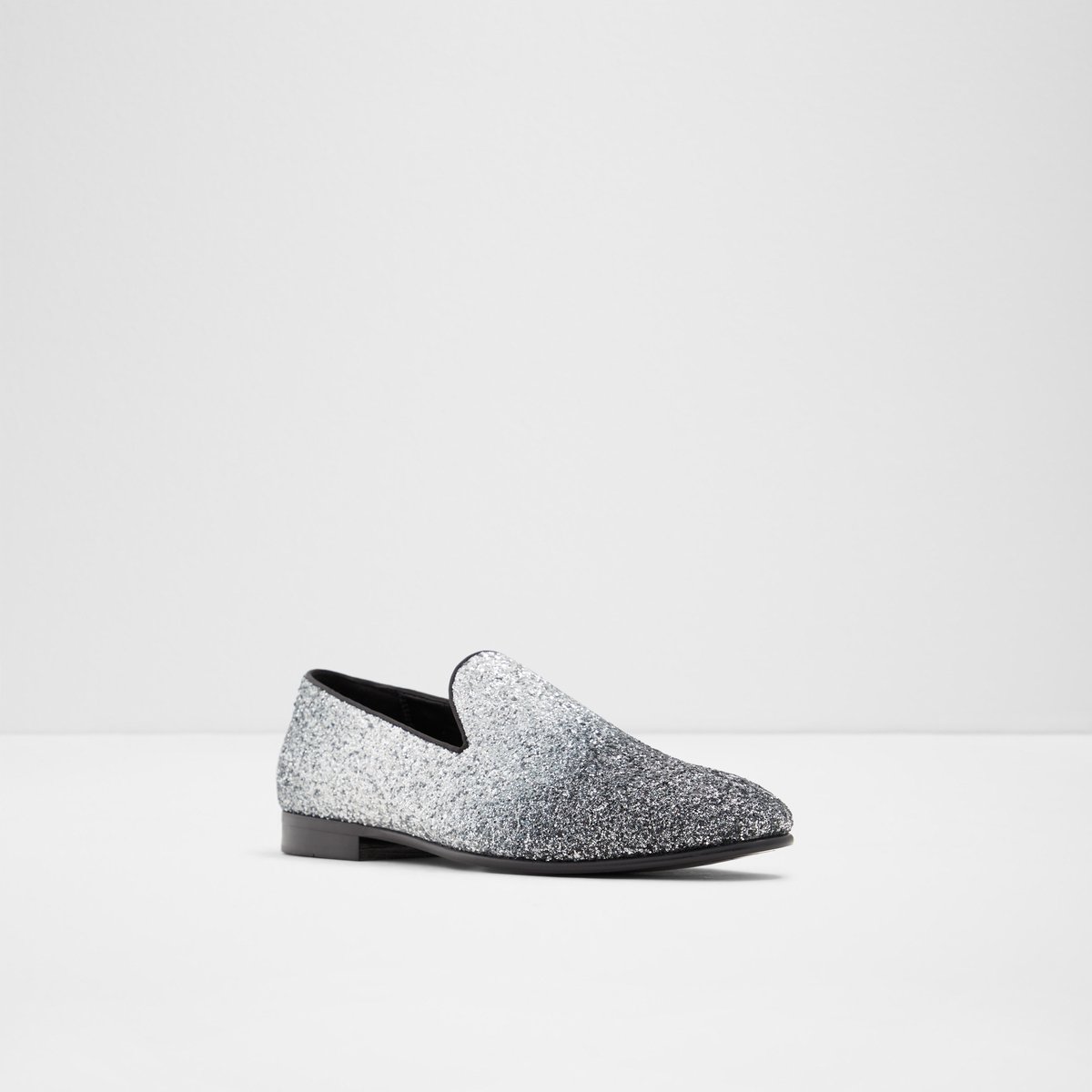 aldo silver loafers