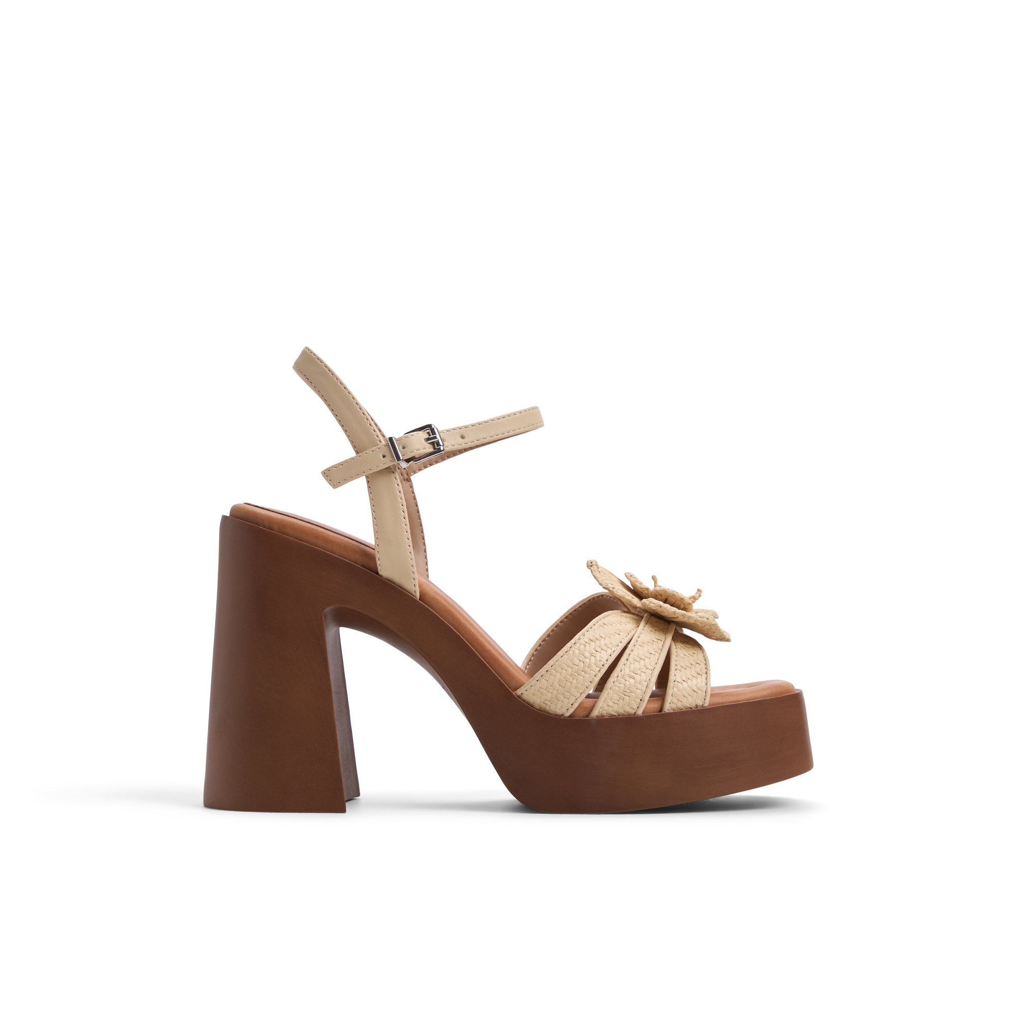 ALDO Beachbloom - Women's Platform Sandal Sandals - Beige, Size 8.5