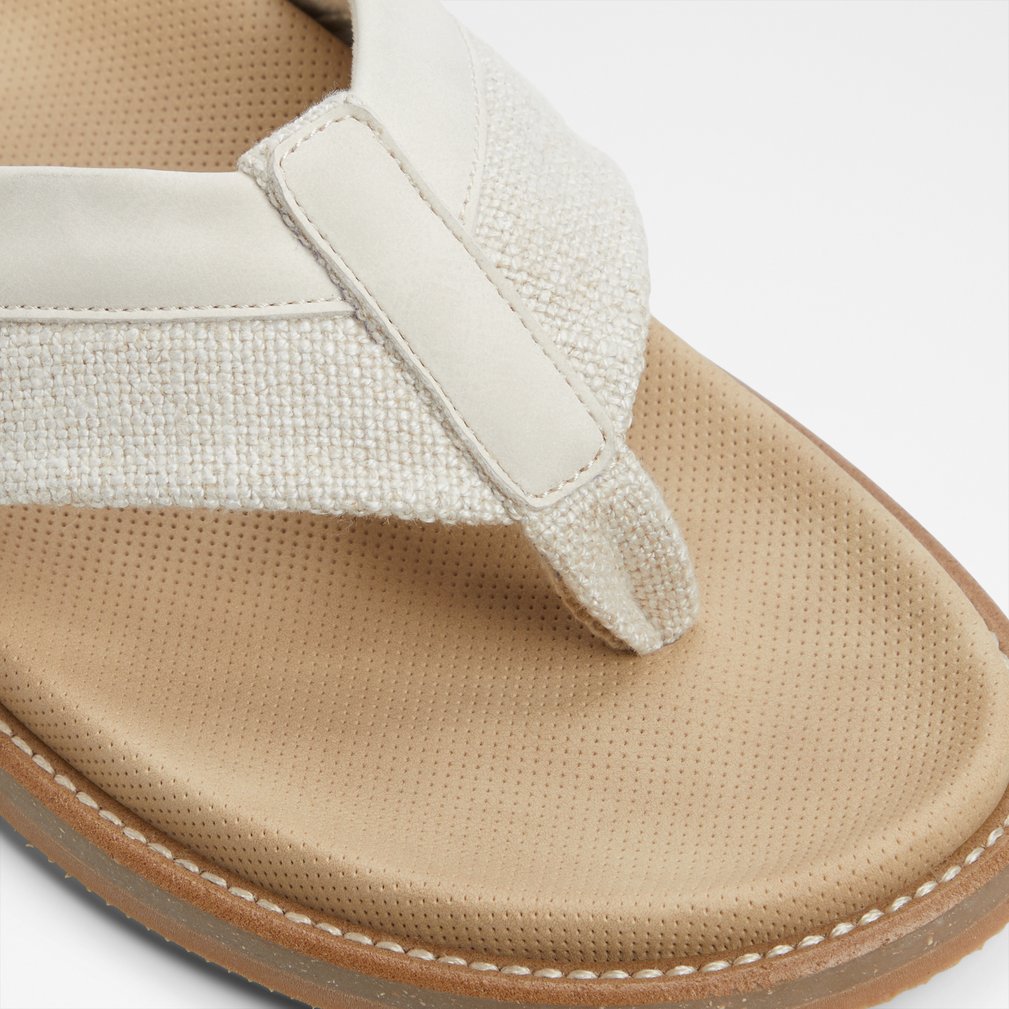 【ALDO】ナチュラル ニット素材☆Sabbia☆スライド サンダル Beachbreeze Bone Men's Slides | ALDO US