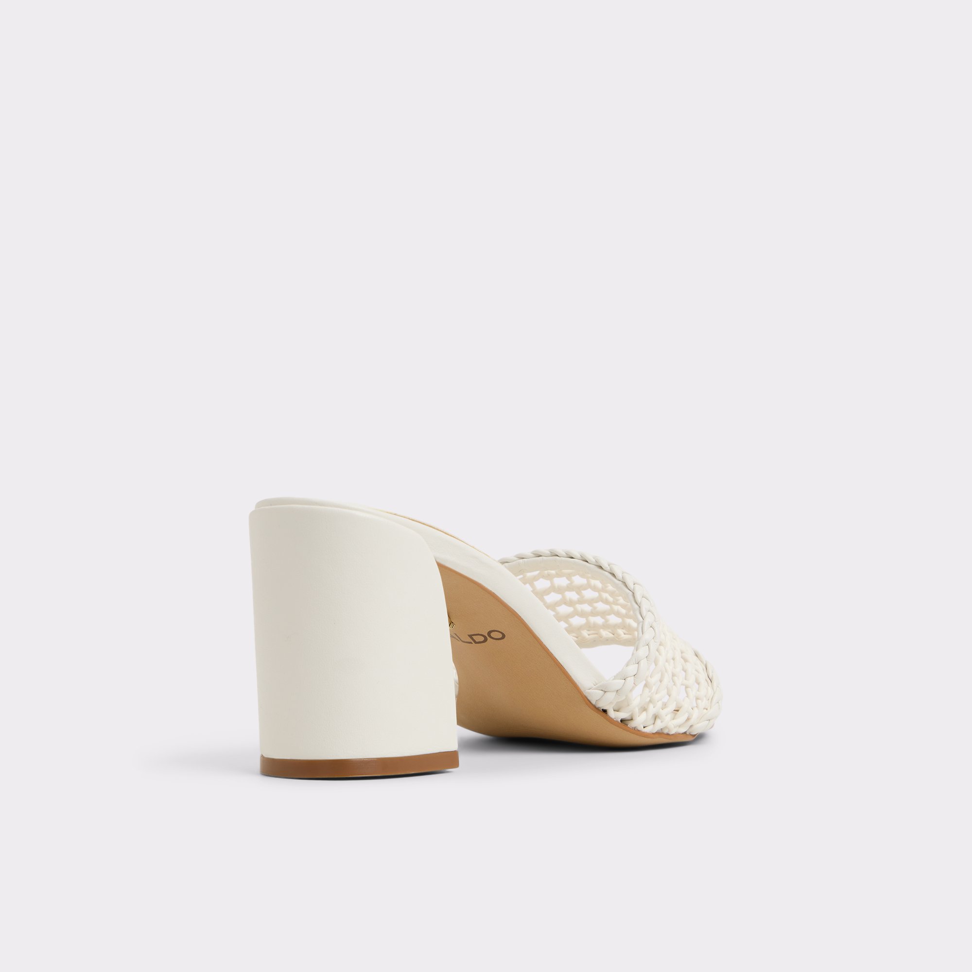 Beachdate Blanc/Oss Femmes Talons blocs | ALDO Canada