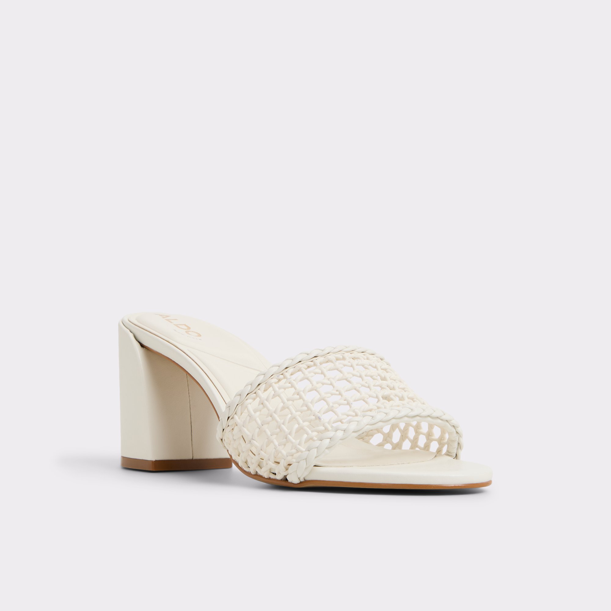 Beachdate Blanc/Oss Femmes Talons blocs | ALDO Canada