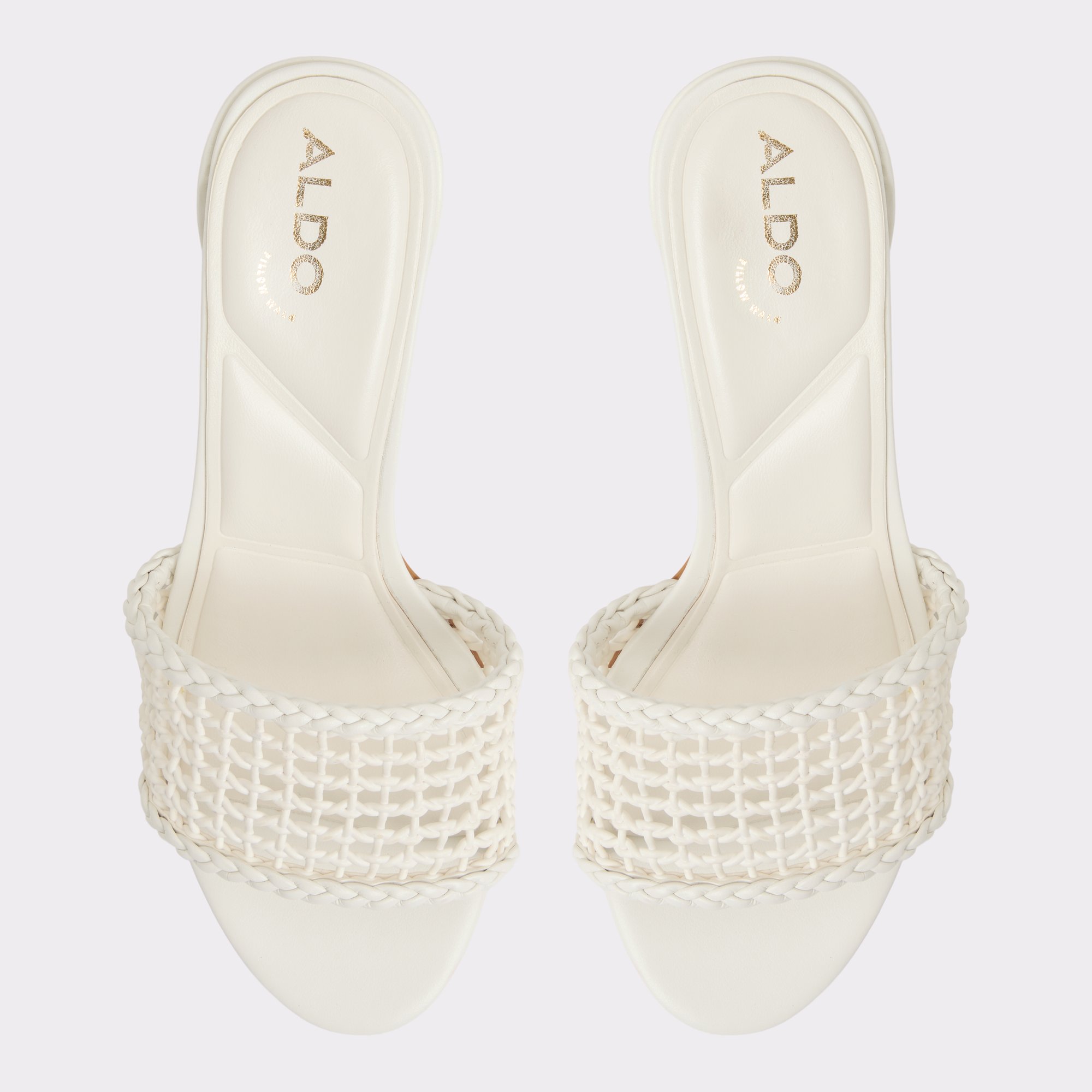 Beachdate Blanc/Oss Femmes Talons blocs | ALDO Canada