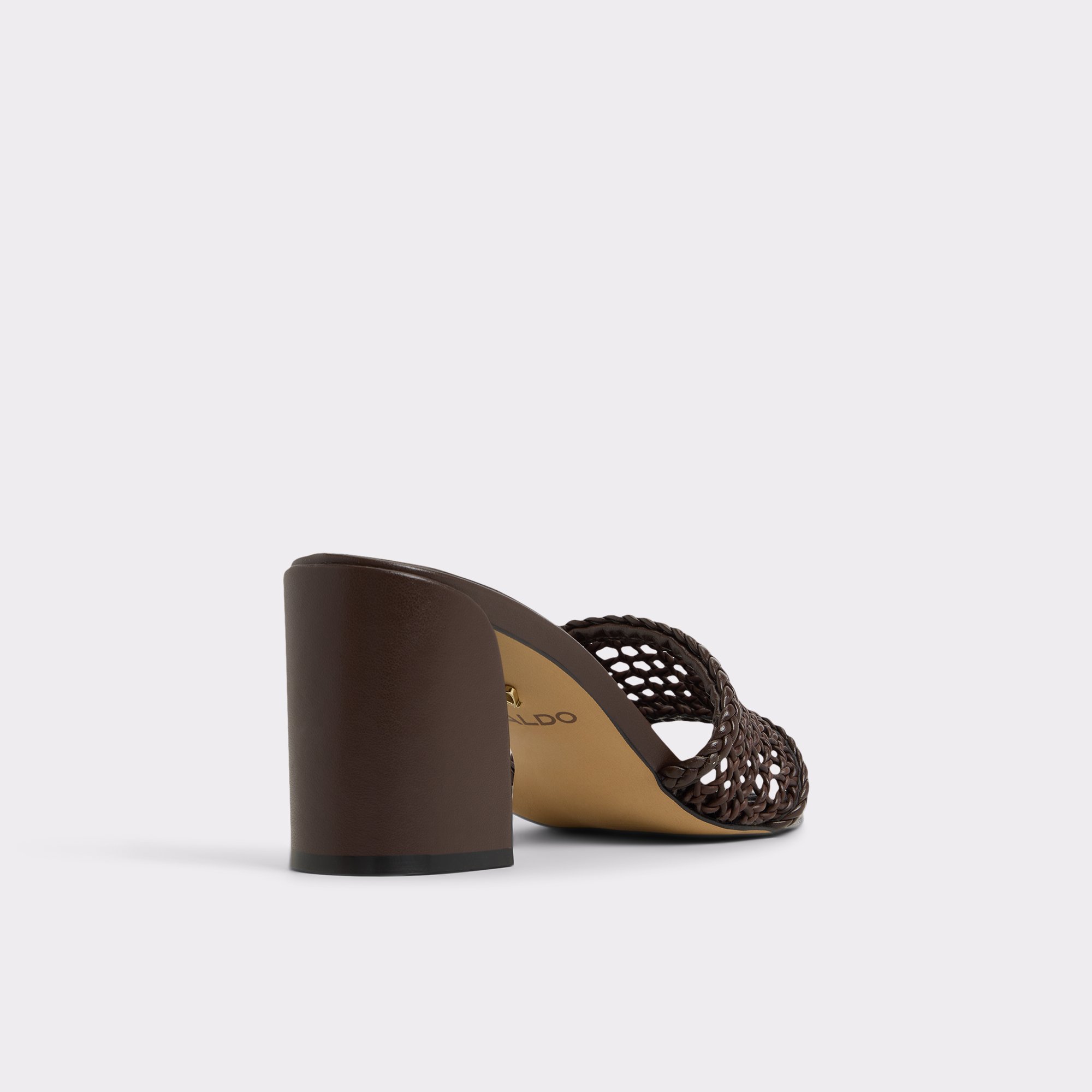 Beachdate Marron Foncé Femmes Talons blocs | ALDO Canada