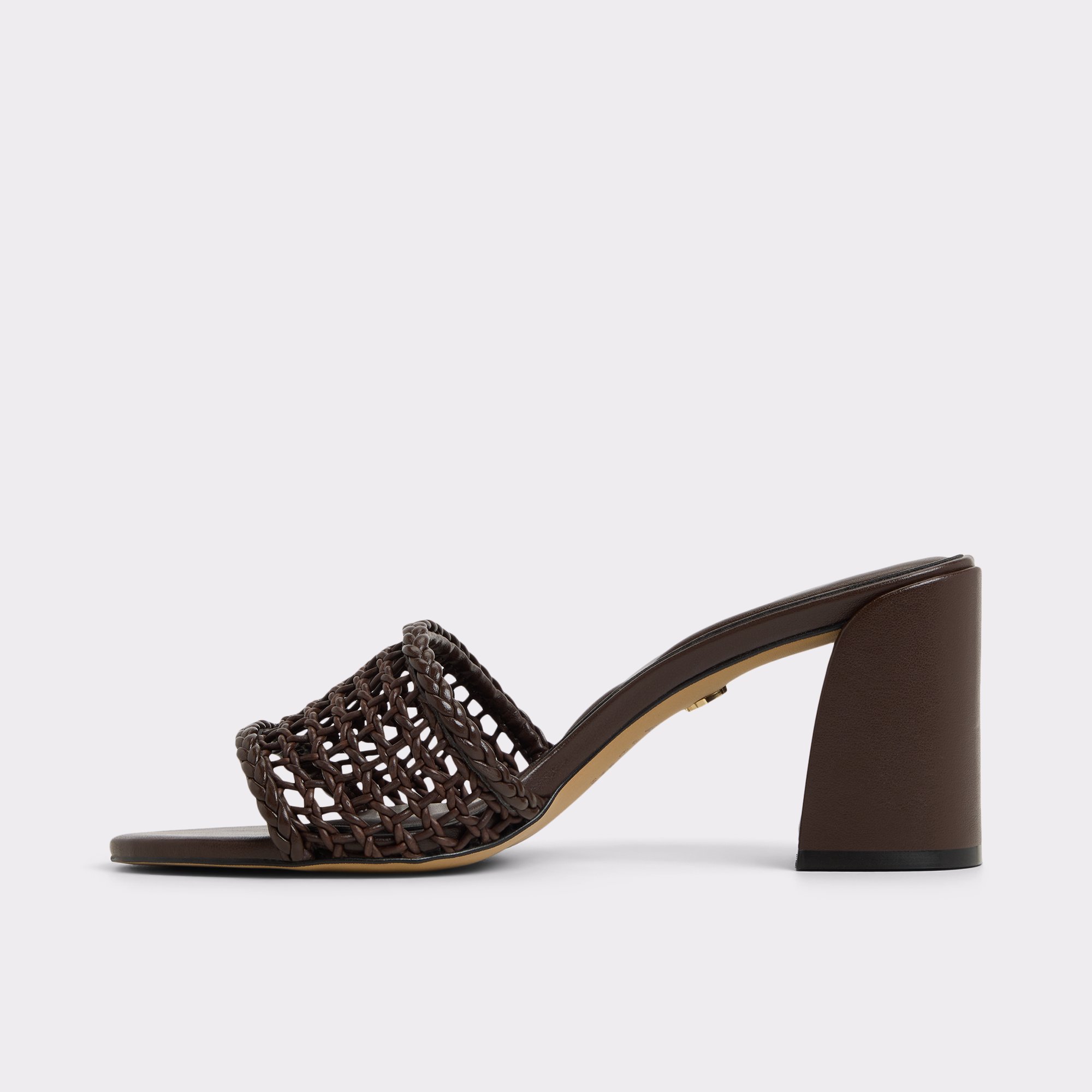 Beachdate Marron Foncé Femmes Talons blocs | ALDO Canada